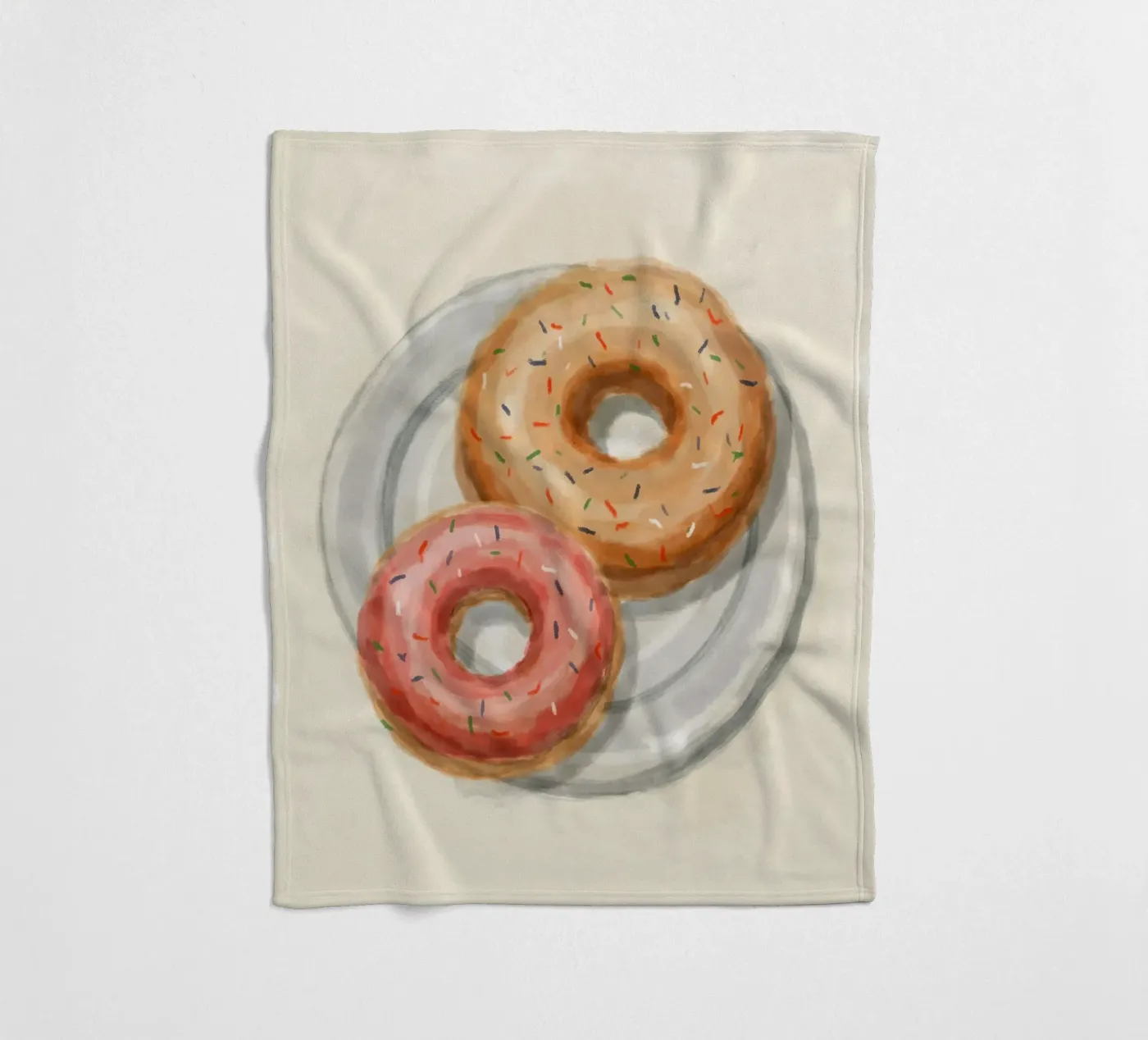 Donuts fleecedeken van Indigo Rain