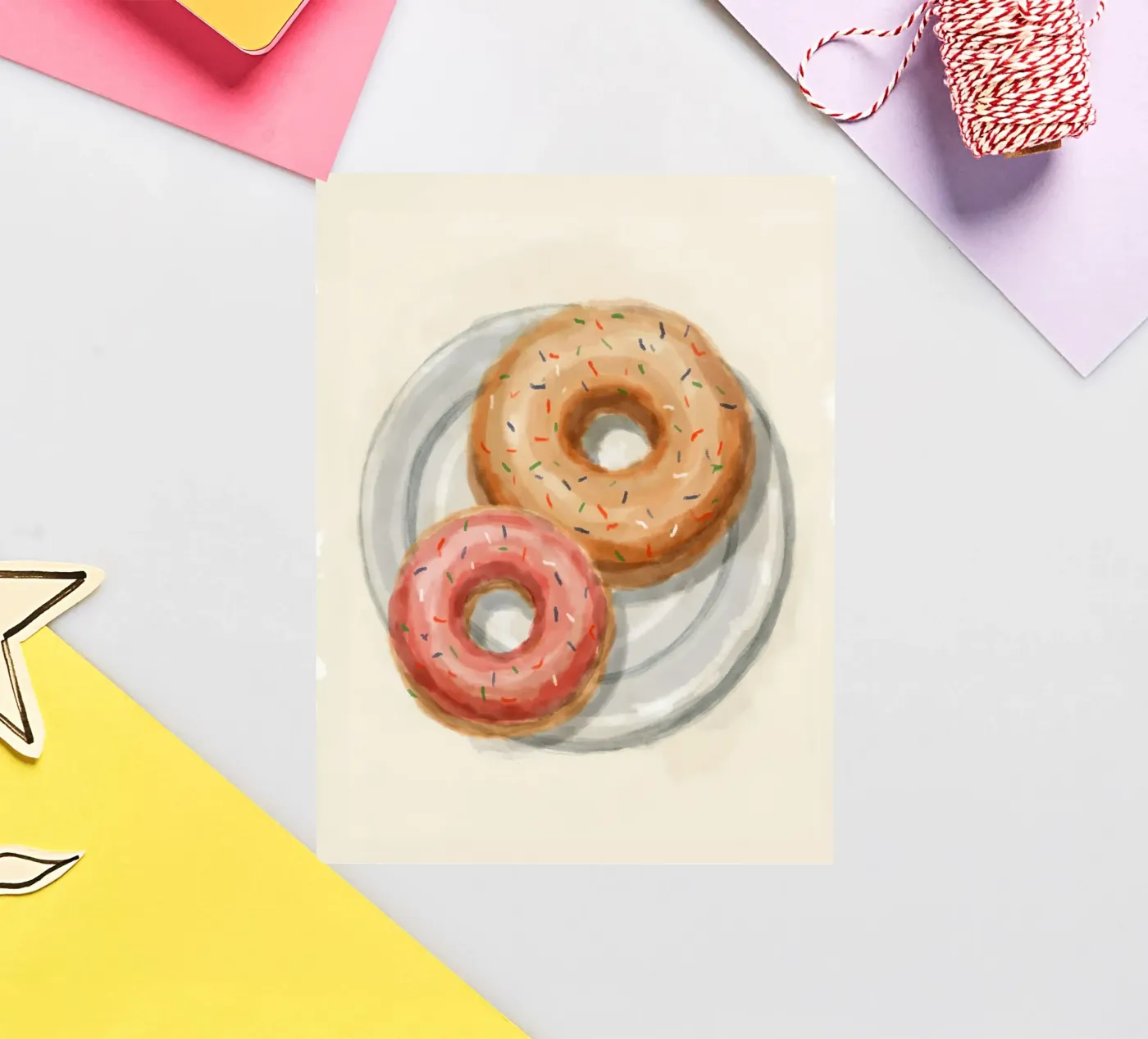 Donuts sticker by Indigo Rain