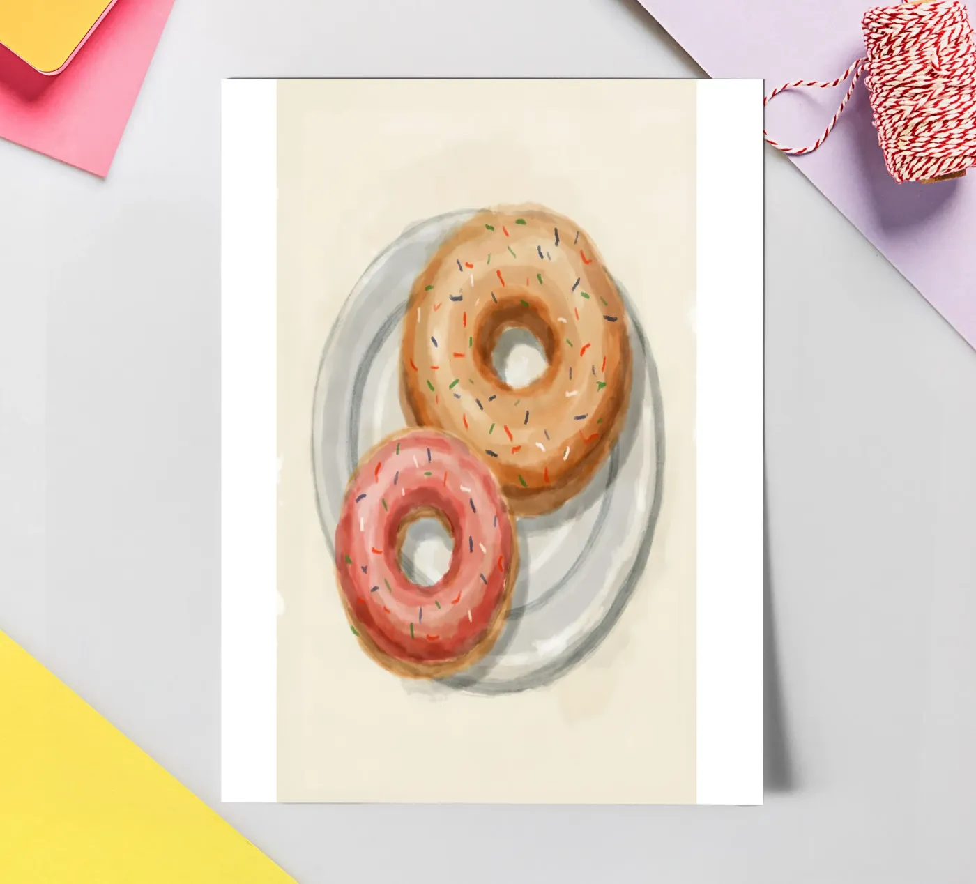 Donuts sticker sheet by Indigo Rain