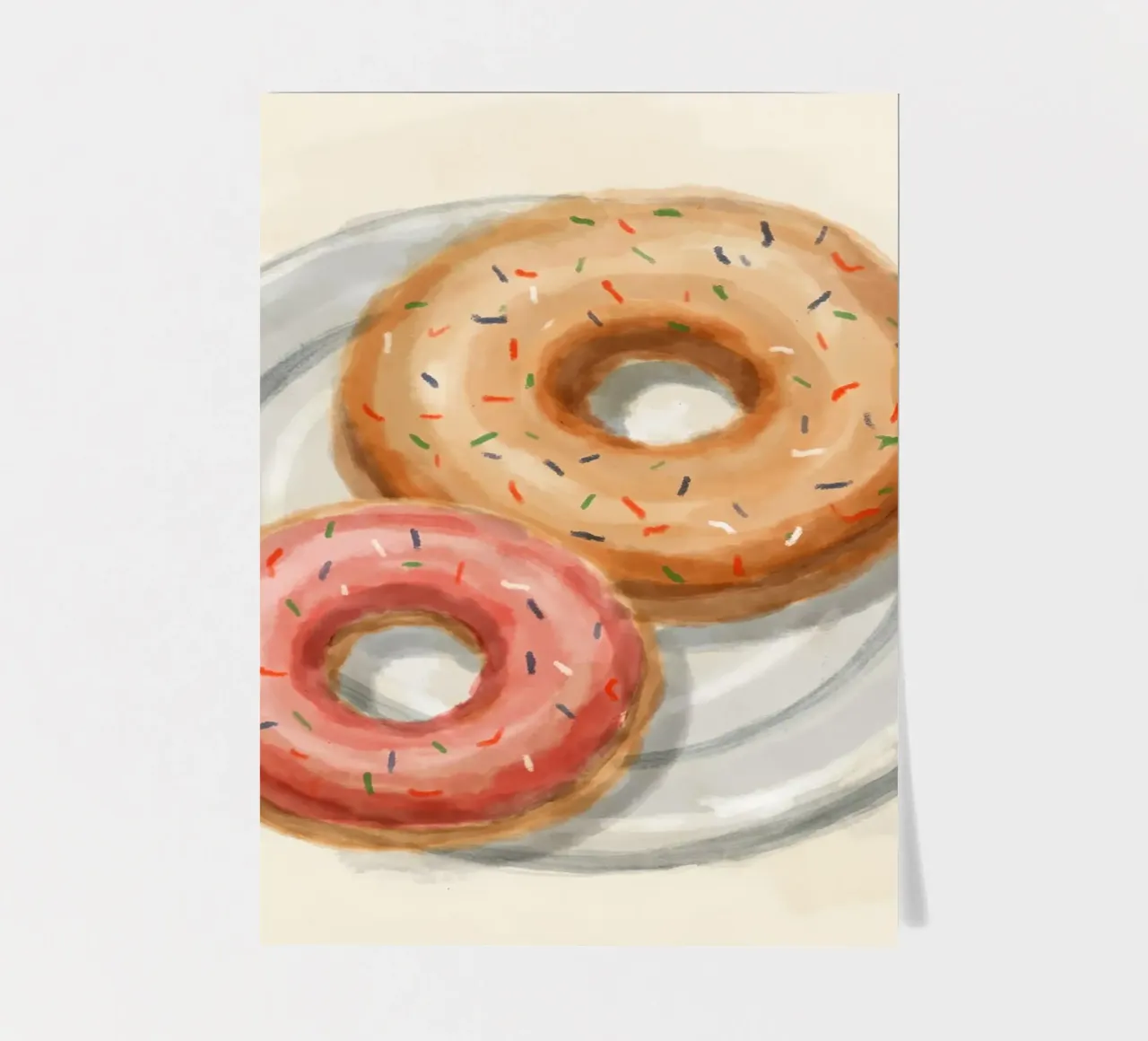 Donuts sticker sheet by Indigo Rain