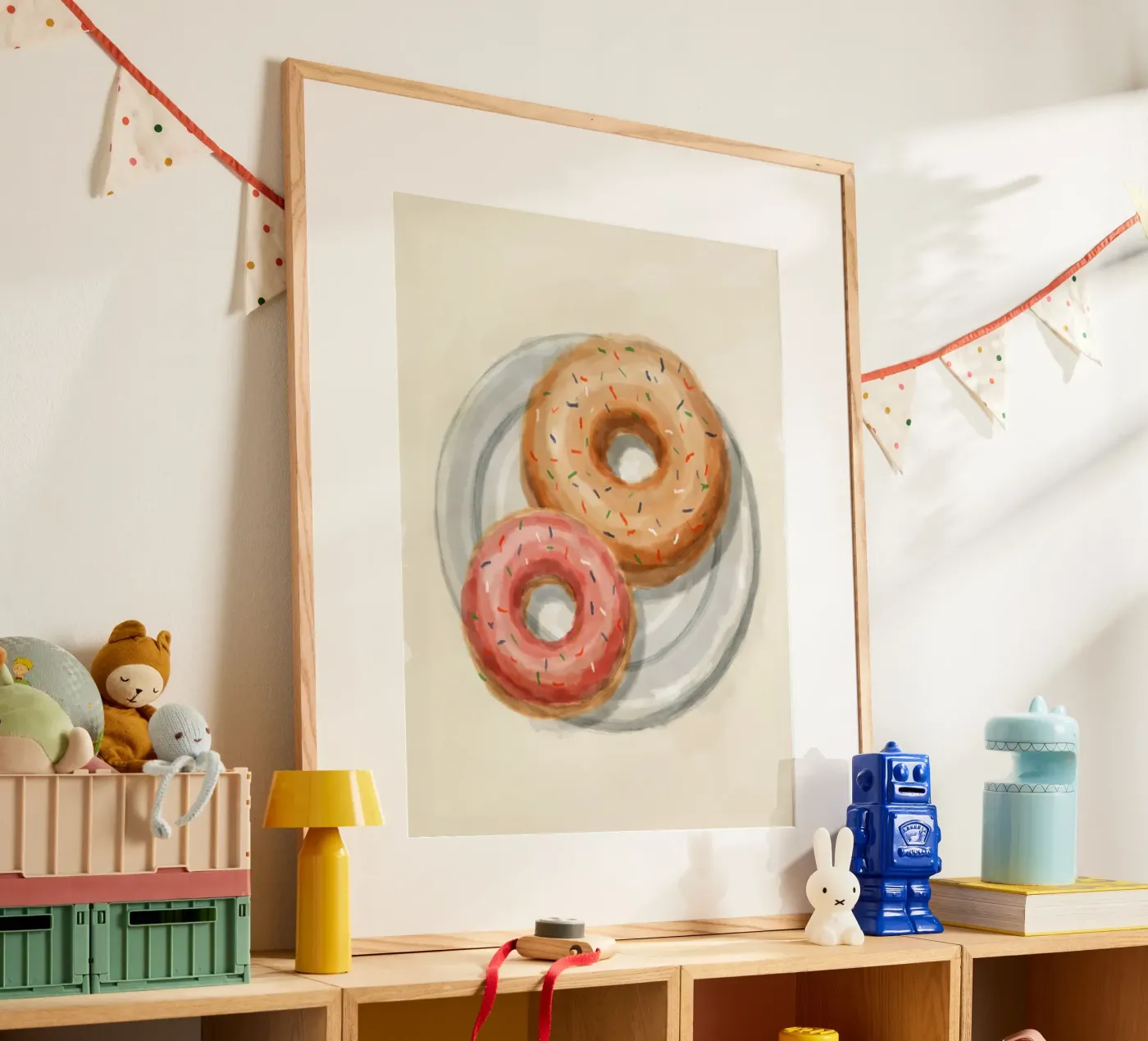 Donuts poster da Indigo Rain
