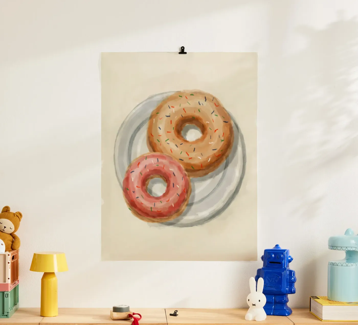 Donuts poster da Indigo Rain