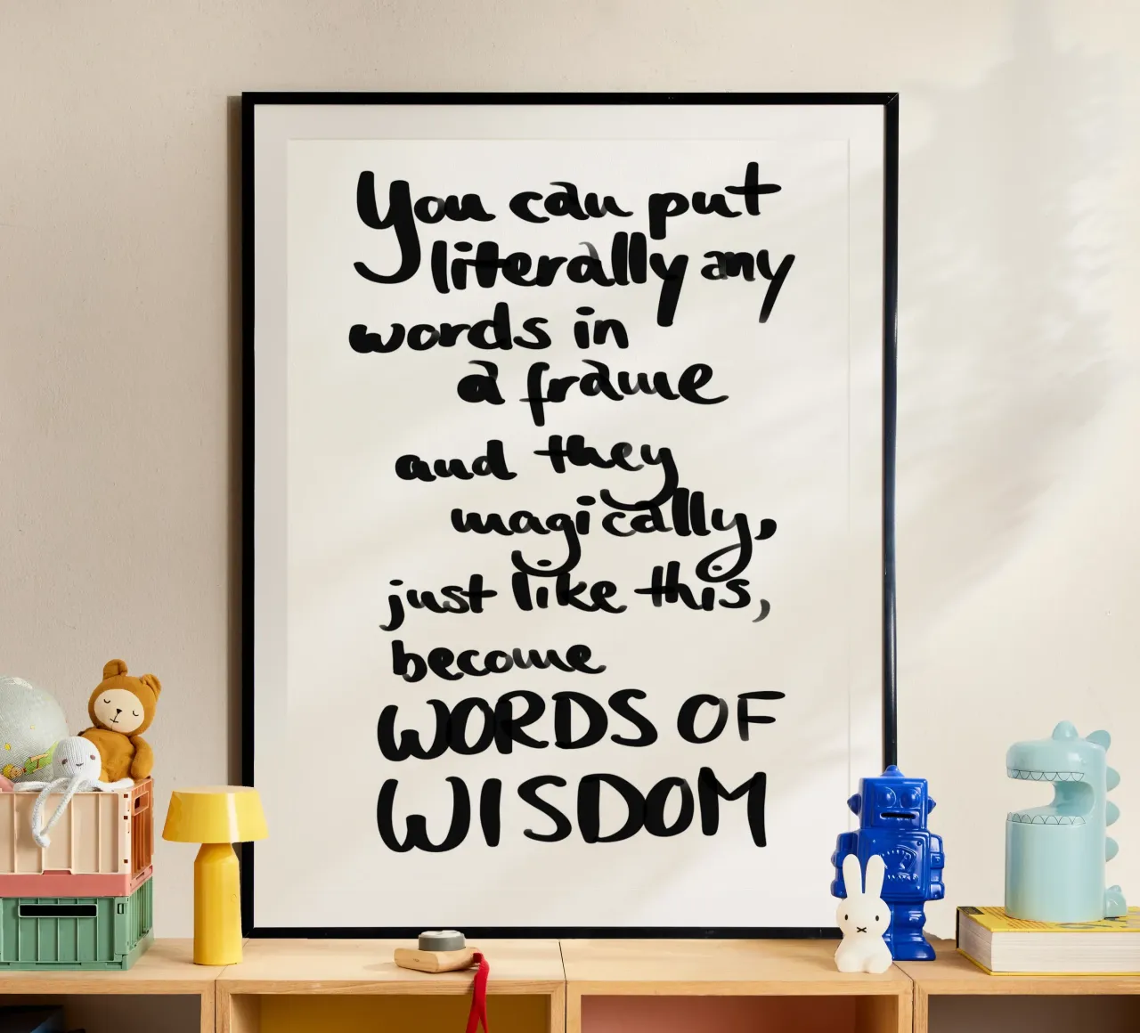 Parole... 1 poster da words-in-frames