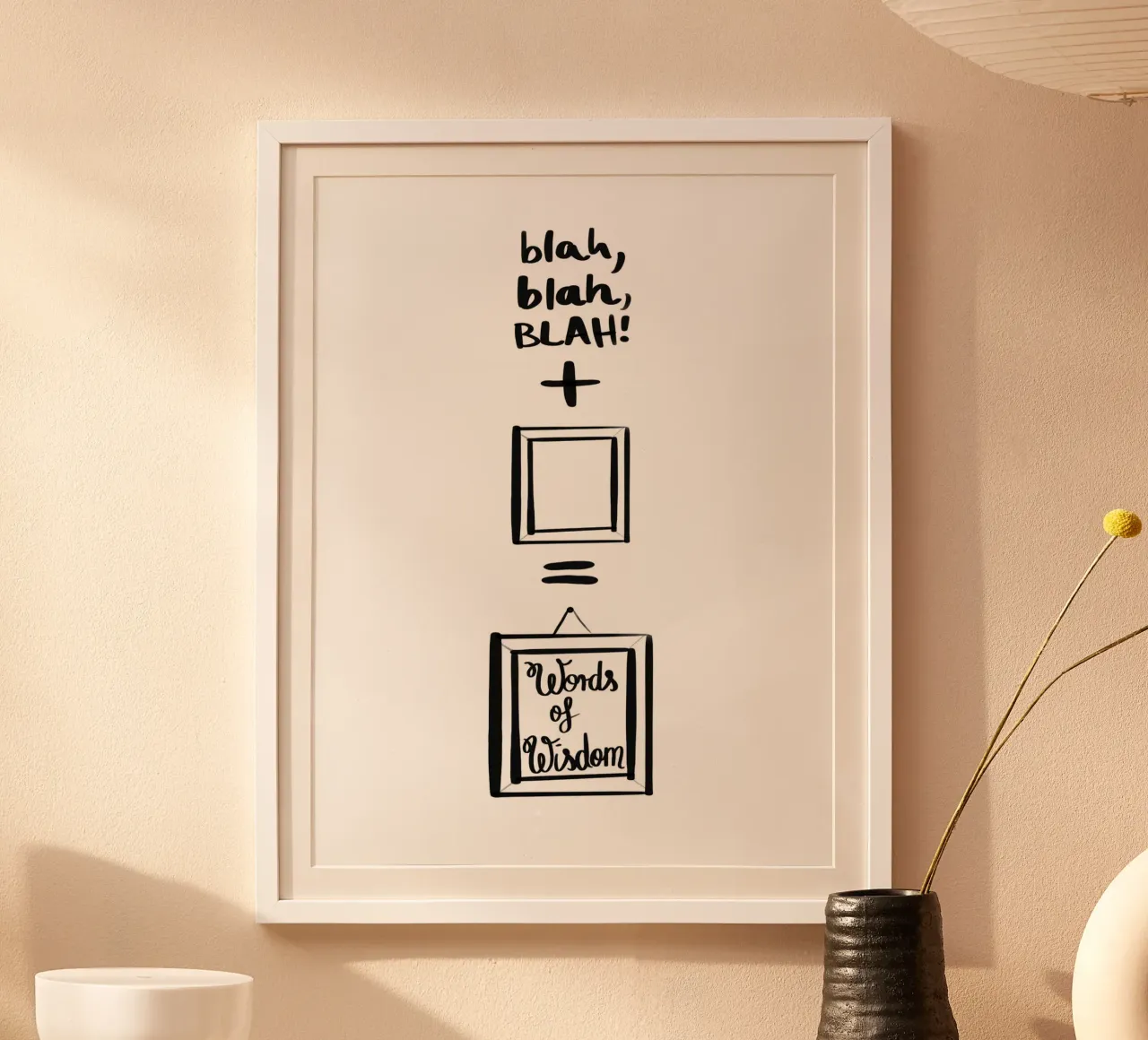 words... 2 poster da words-in-frames