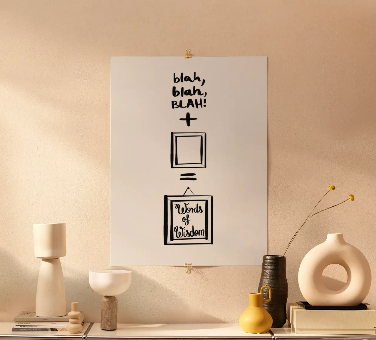 words... 2 poster da words-in-frames