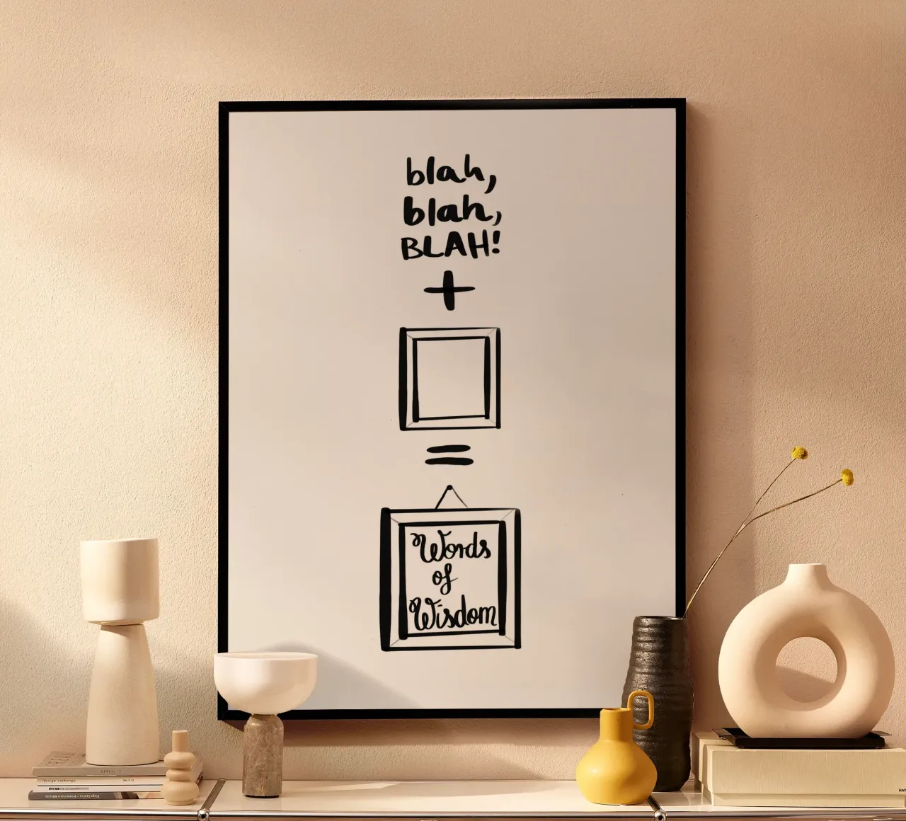 words... 2 poster da words-in-frames