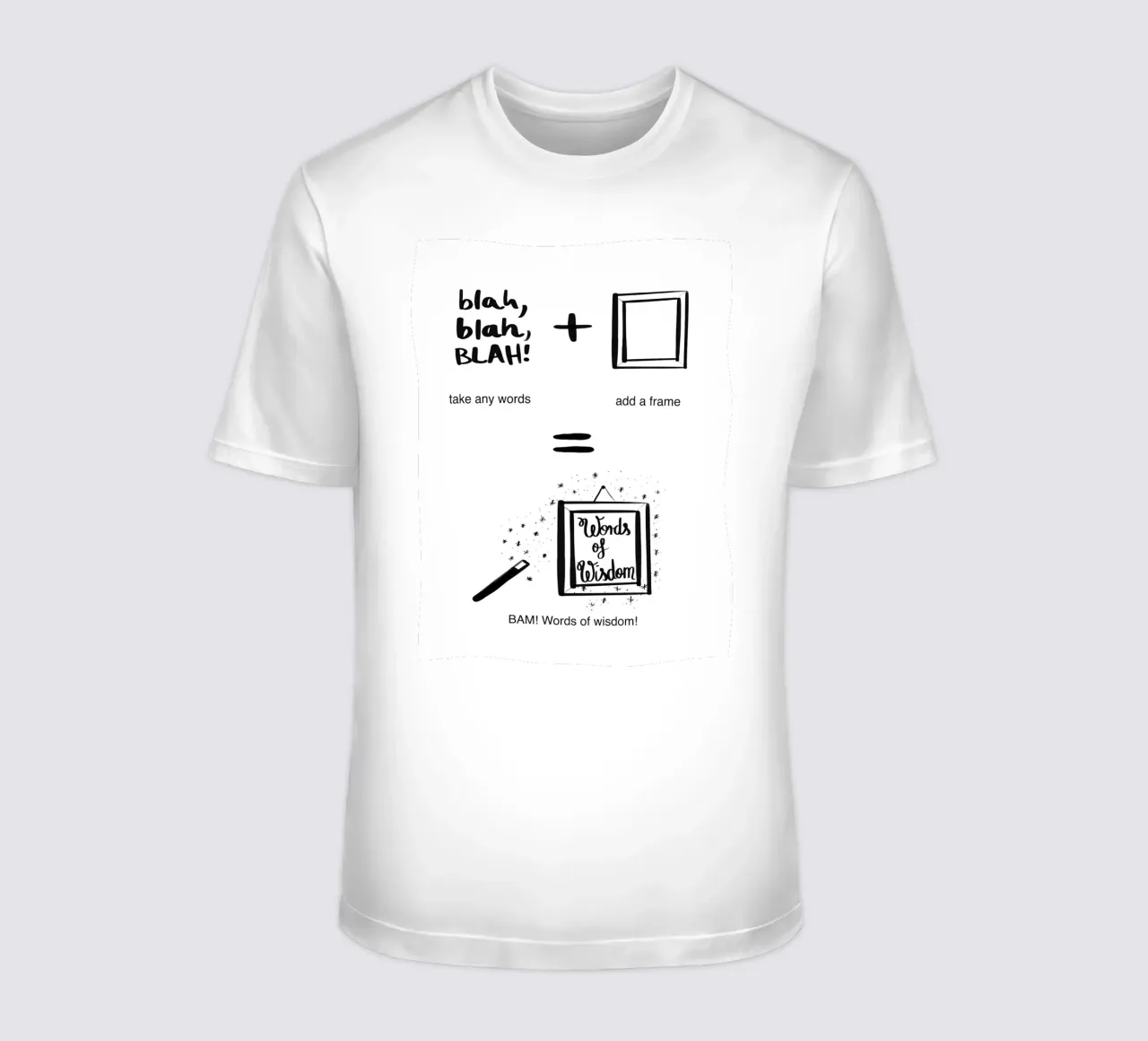 Words... 3 t-shirt by words-in-frames