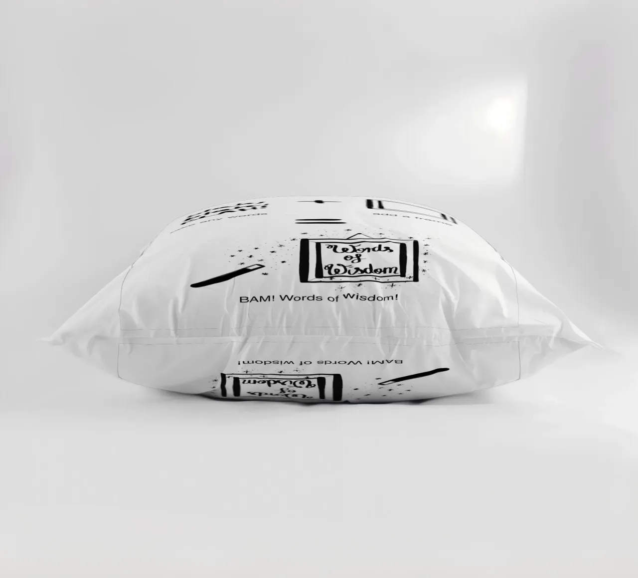 Words... 3 decorative cushion by words-in-frames