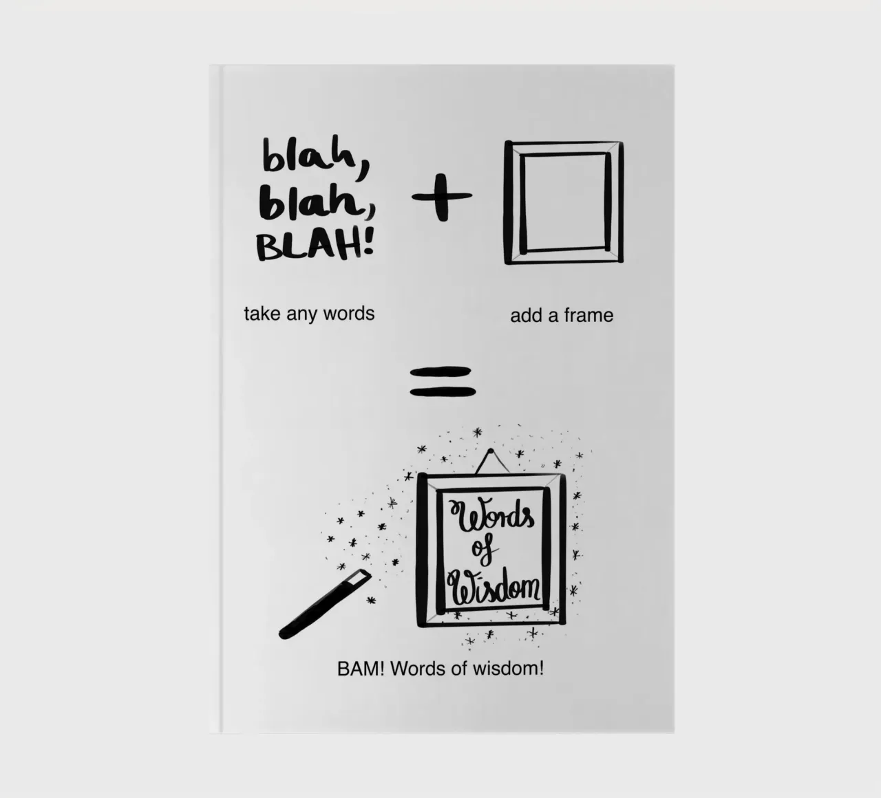 Words... 3 notebook by words-in-frames