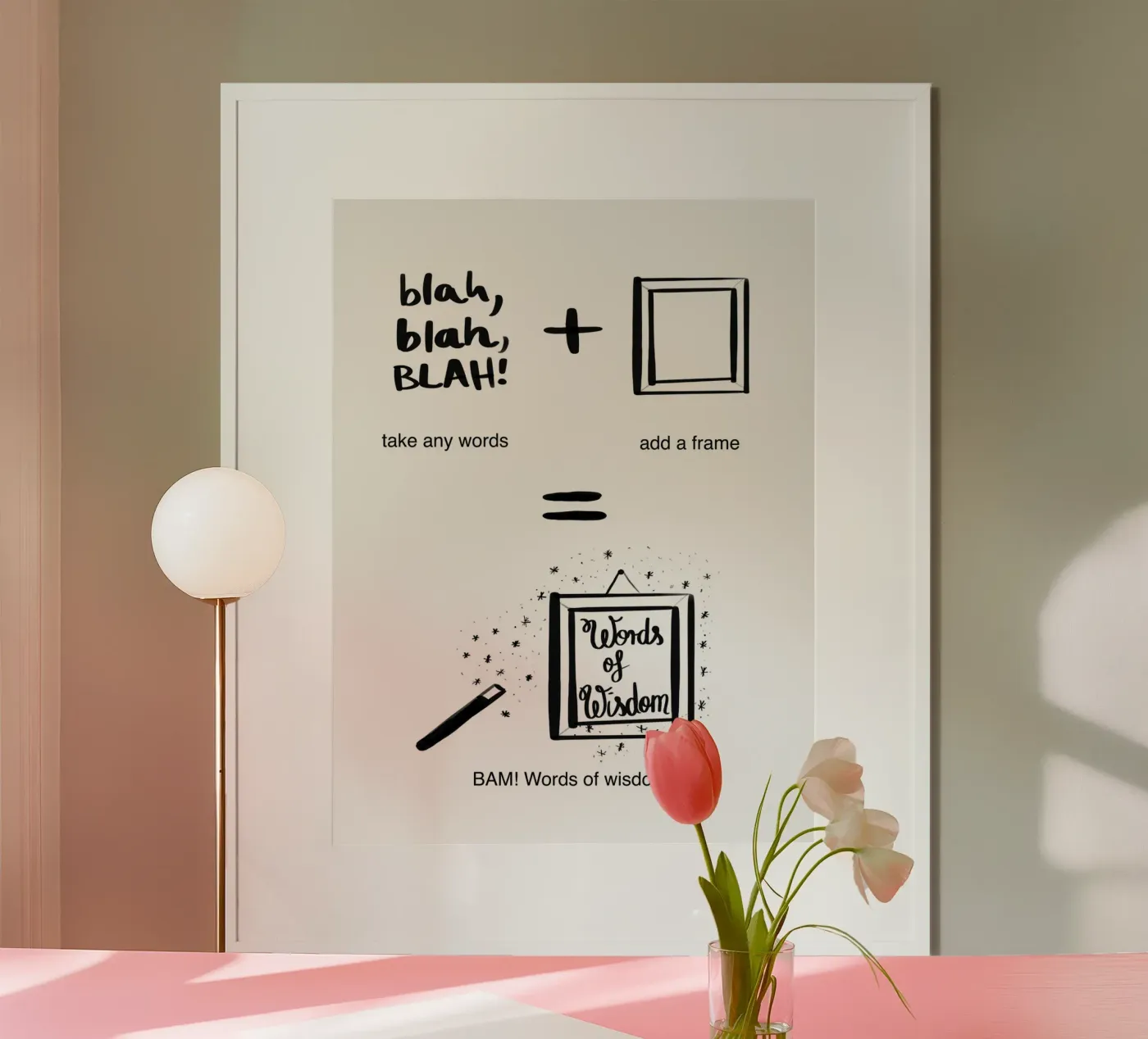 Parole... 3 poster da words-in-frames
