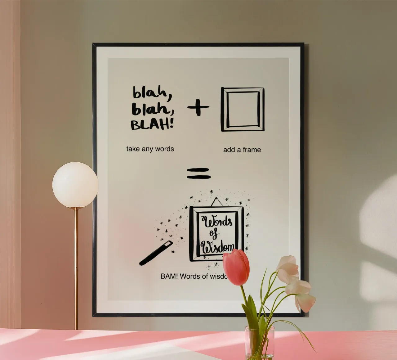 Parole... 3 poster da words-in-frames