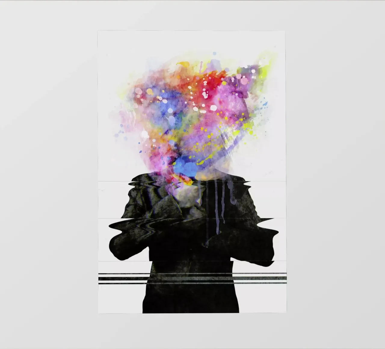 Glitch Mob pellicola backlit da Dániel Taylor