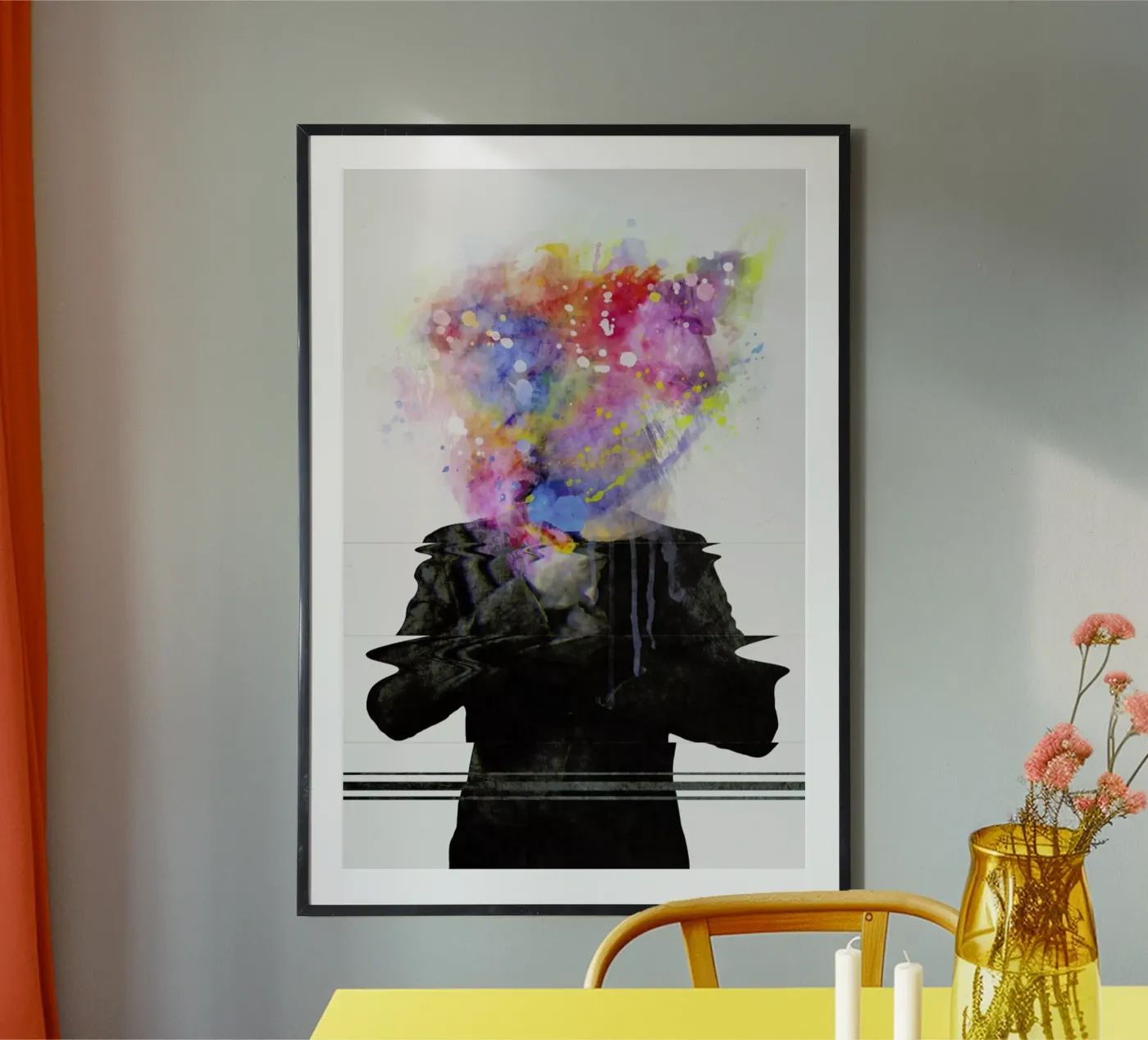 Glitch Mob Poster von Dániel Taylor