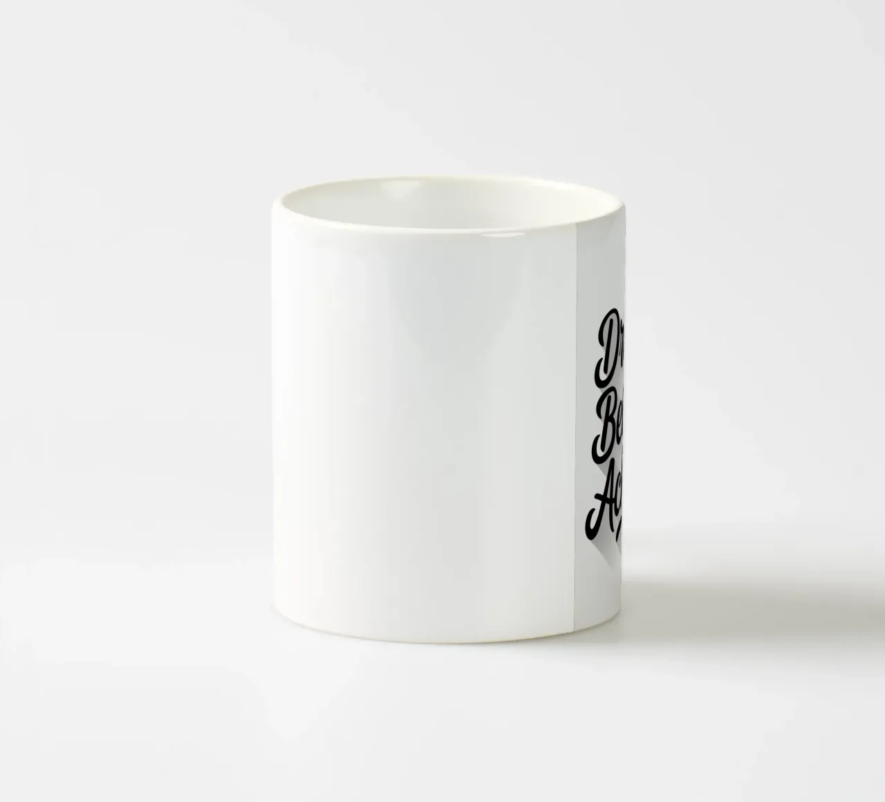 Sognare, credere, realizzare tazza in ceramica da logic