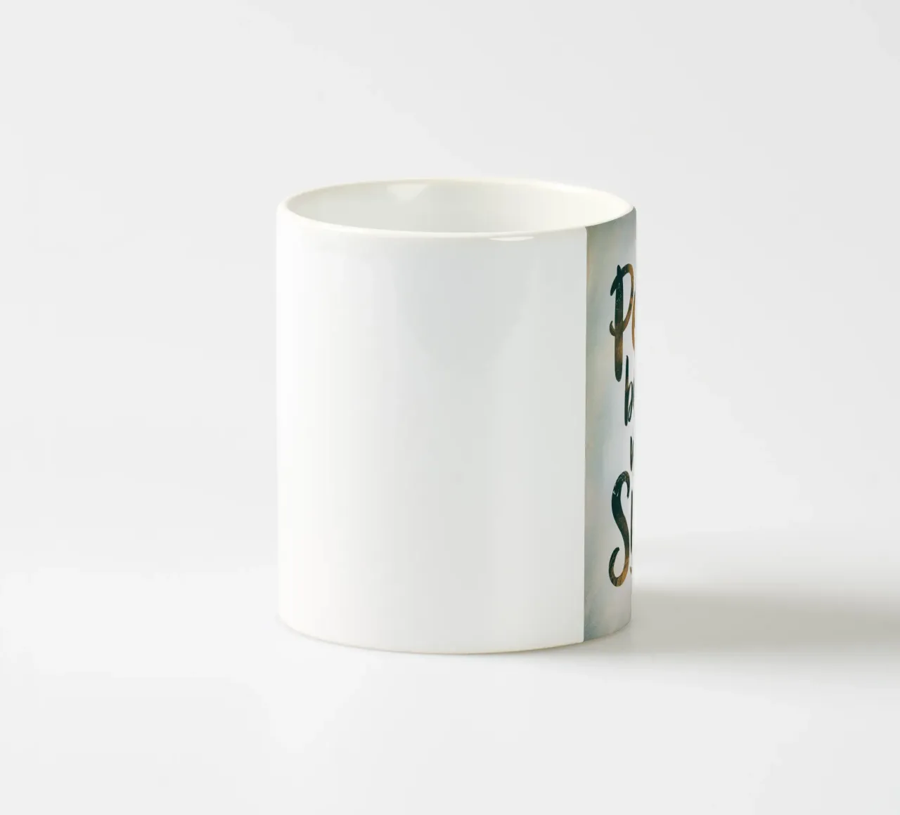 Sognare, credere, realizzare tazza in ceramica da logic