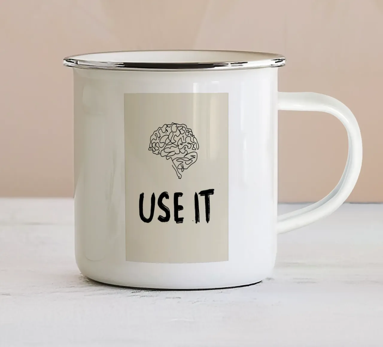 Use It tazza in smalto da treechild