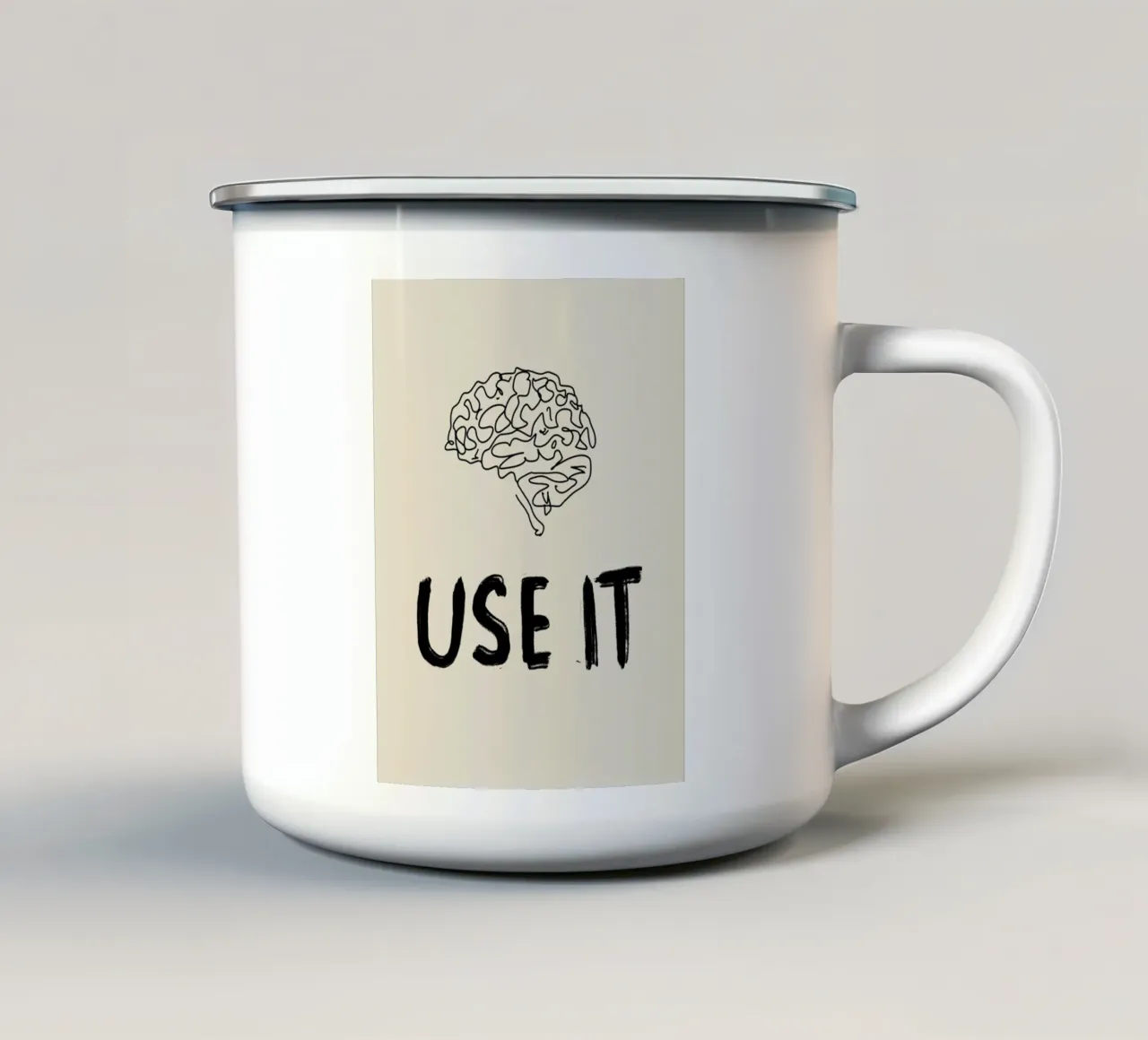 Use It tazza in smalto da treechild