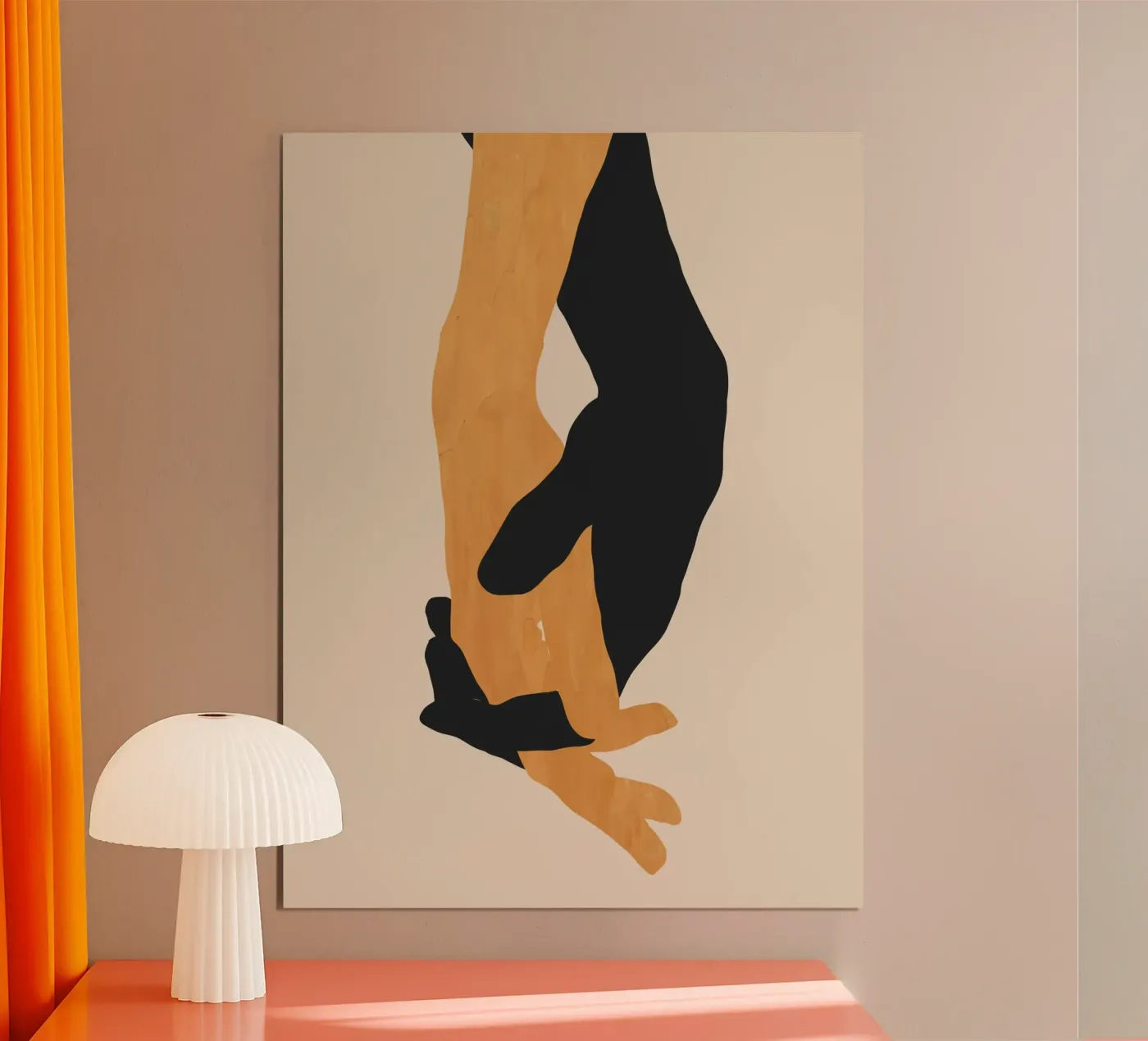 Holding Hands 2 poster by ThingDesign