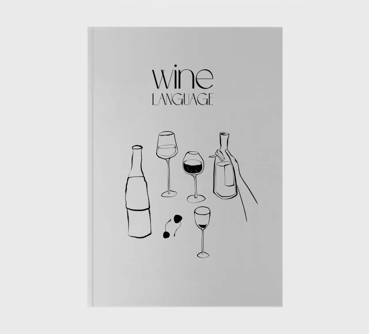 Wine Language carnet de notes de treechild