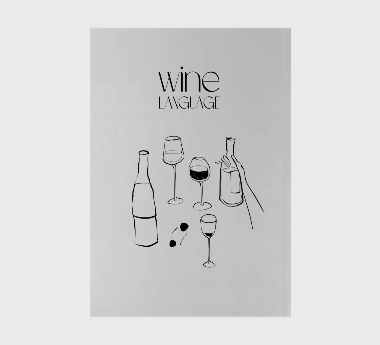 Wine Language notebook by treechild