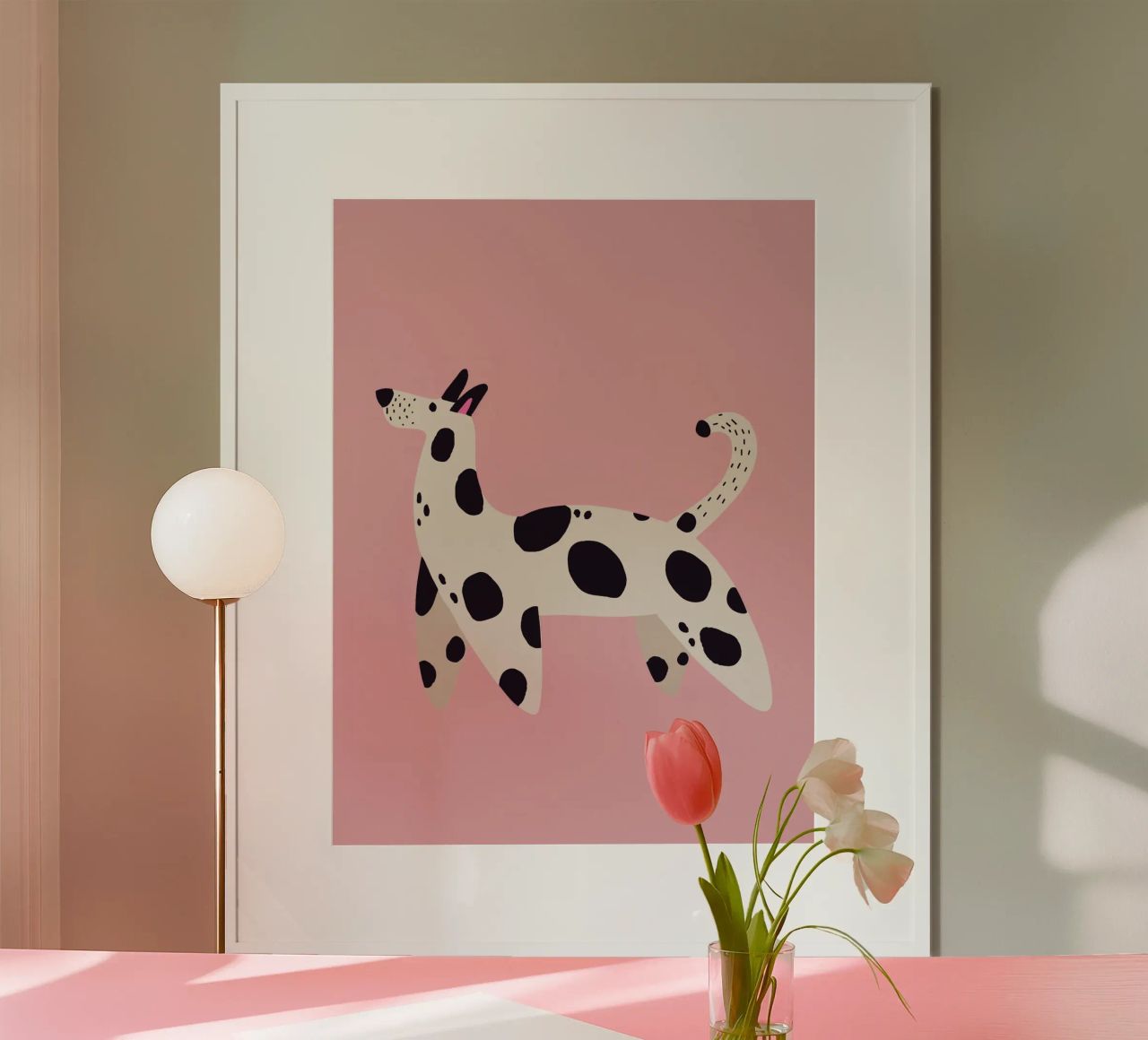 Funky Dog poster by treechild