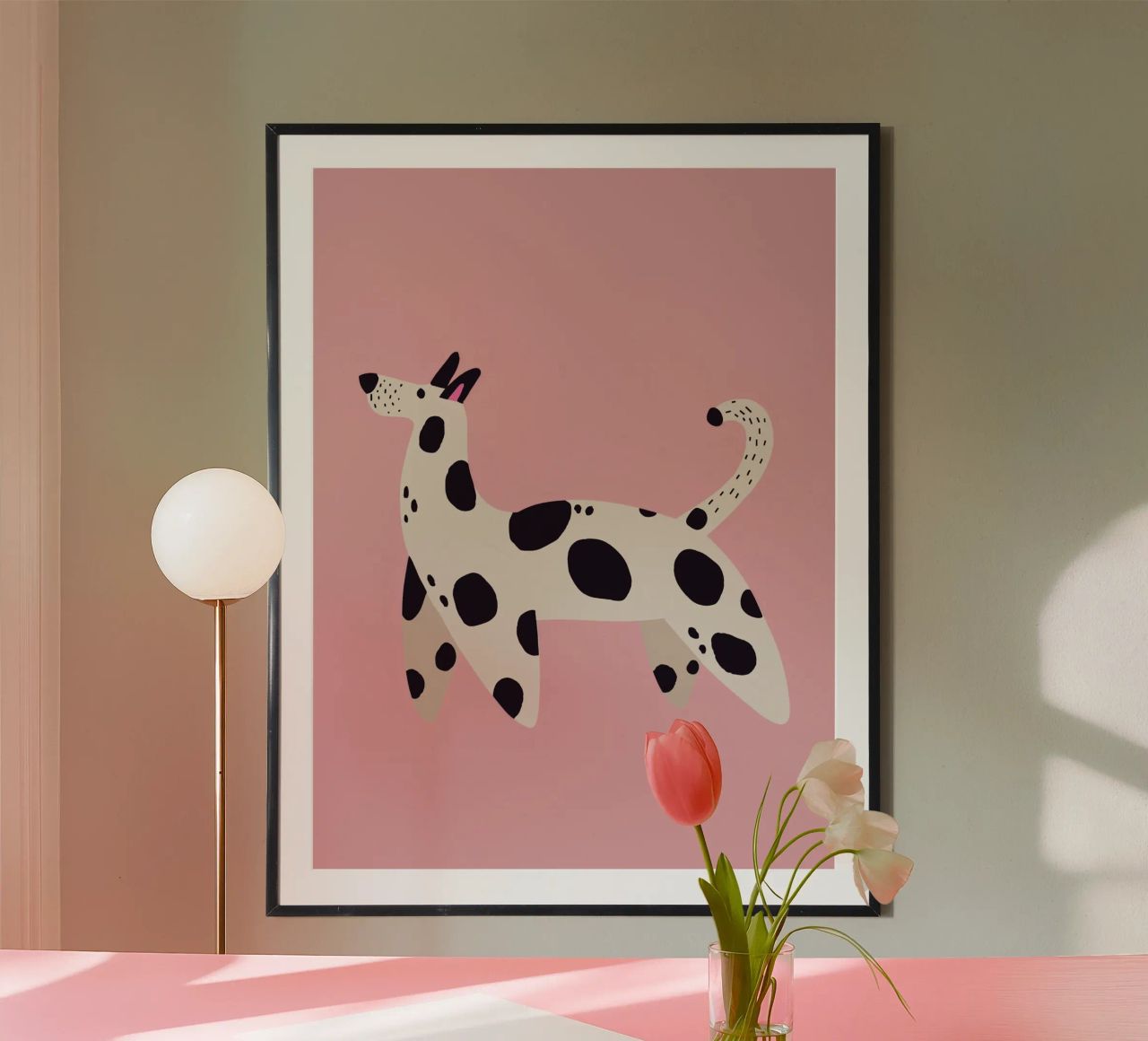 Funky Dog poster by treechild