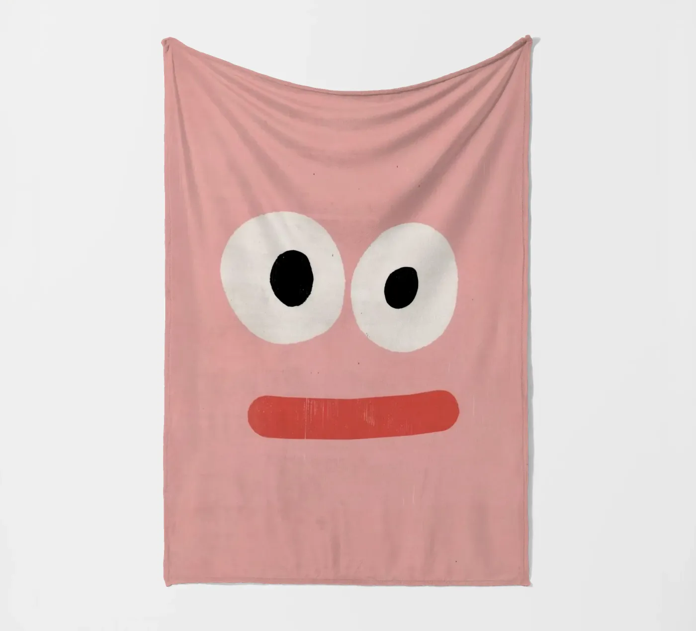 Funky Face Fleecedecke von treechild