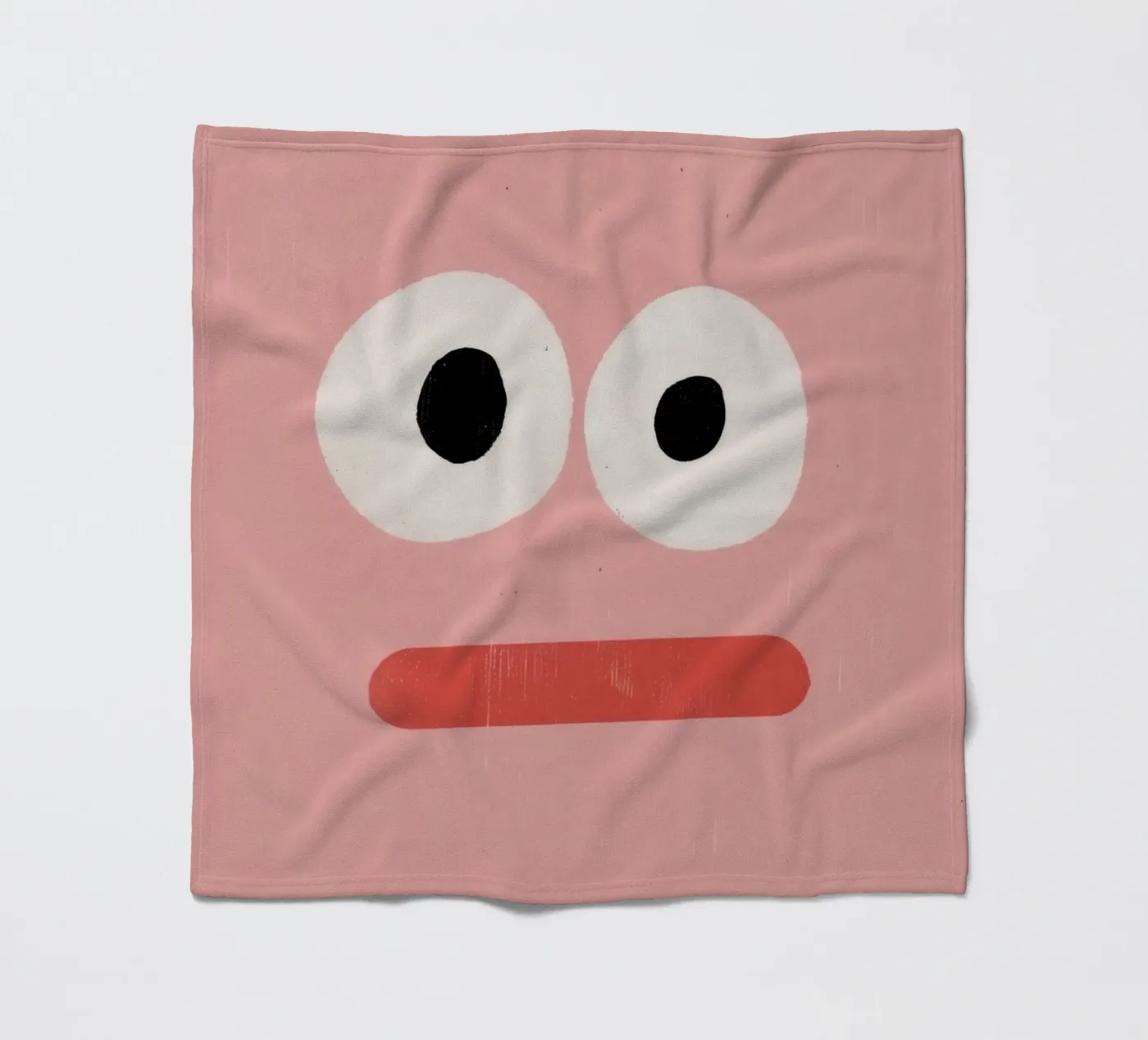 Funky Face Fleecedecke von treechild