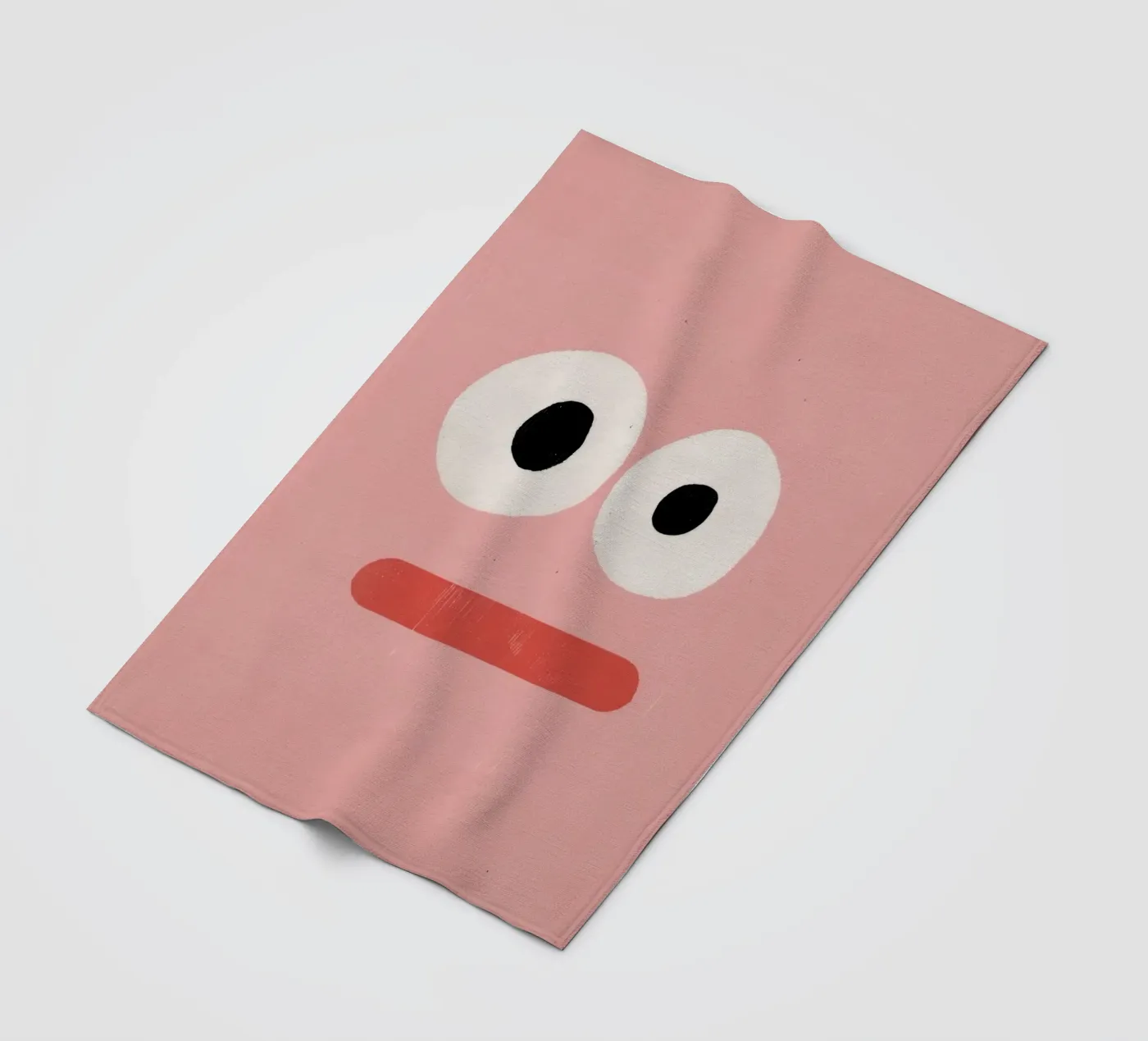 Funky Face Fleecedecke von treechild