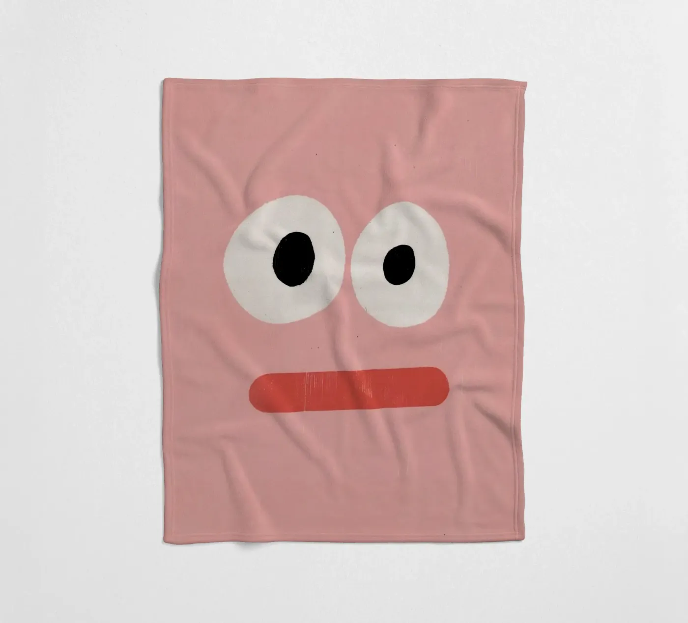 Funky Face Fleecedecke von treechild