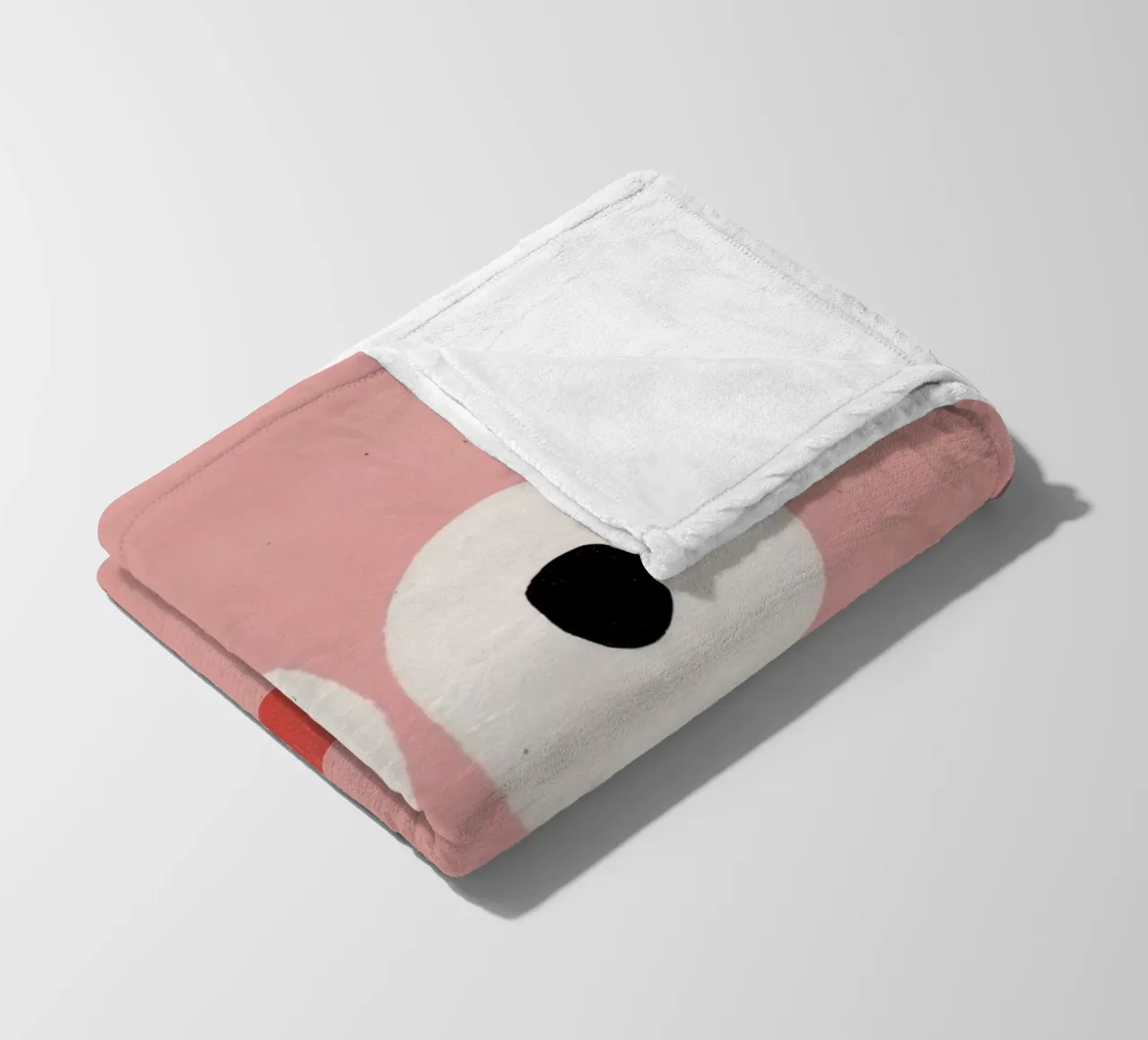 Funky Face Fleecedecke von treechild