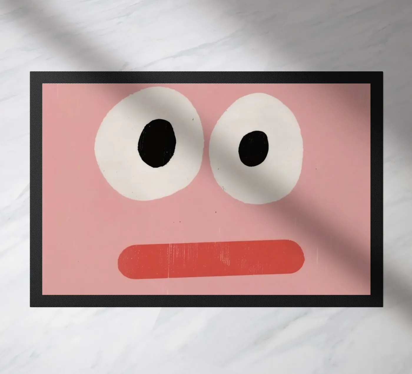 Funky Face deurmat van treechild