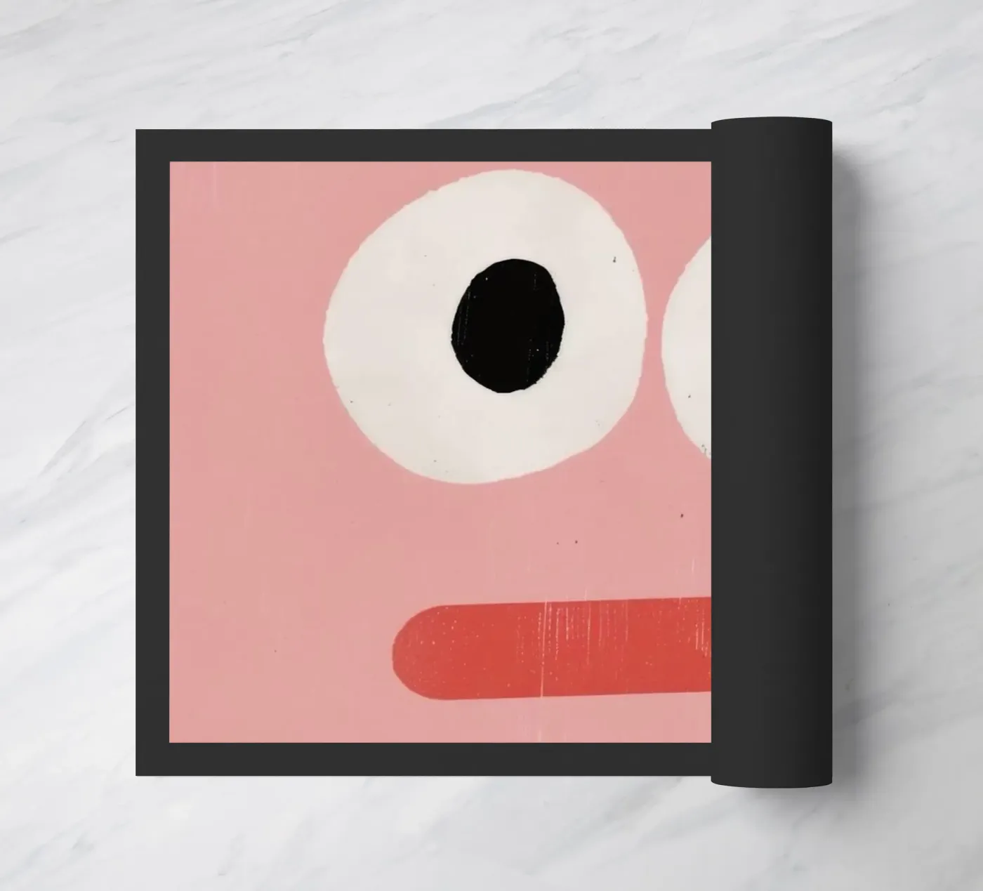 Funky Face deurmat van treechild