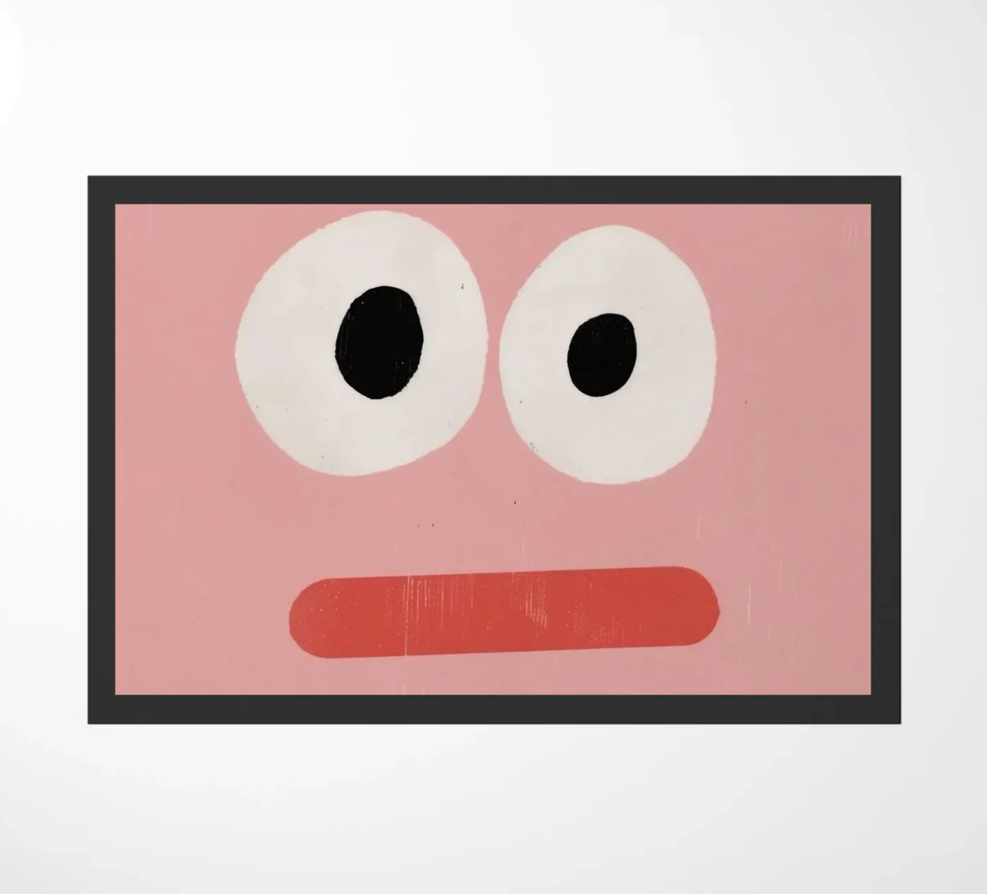 Funky Face deurmat van treechild