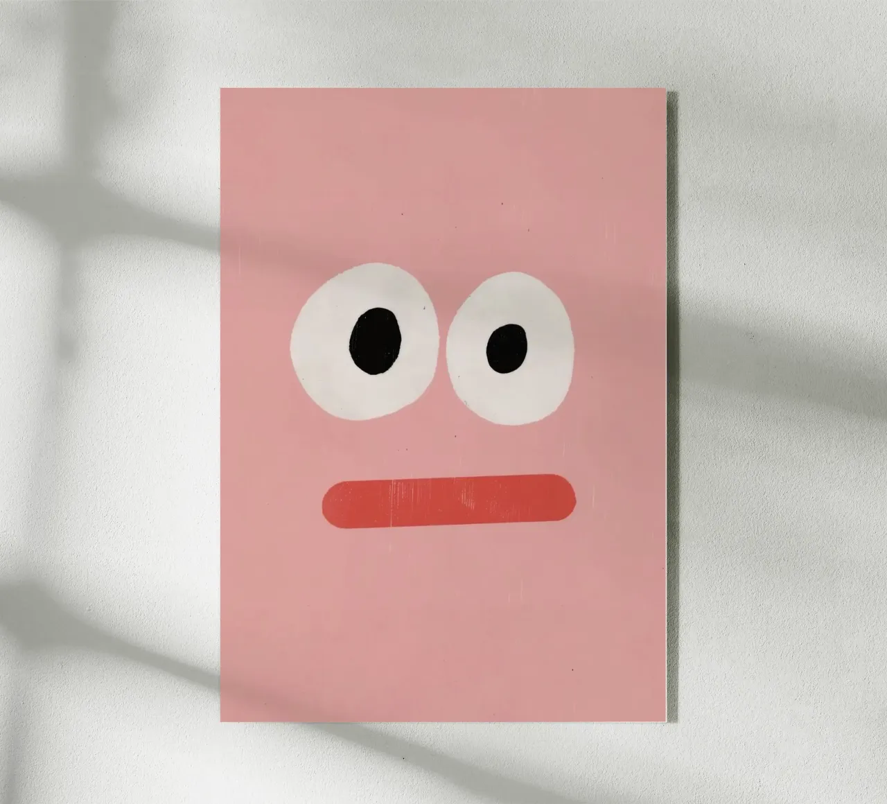 Funky Face acrylic glass by treechild