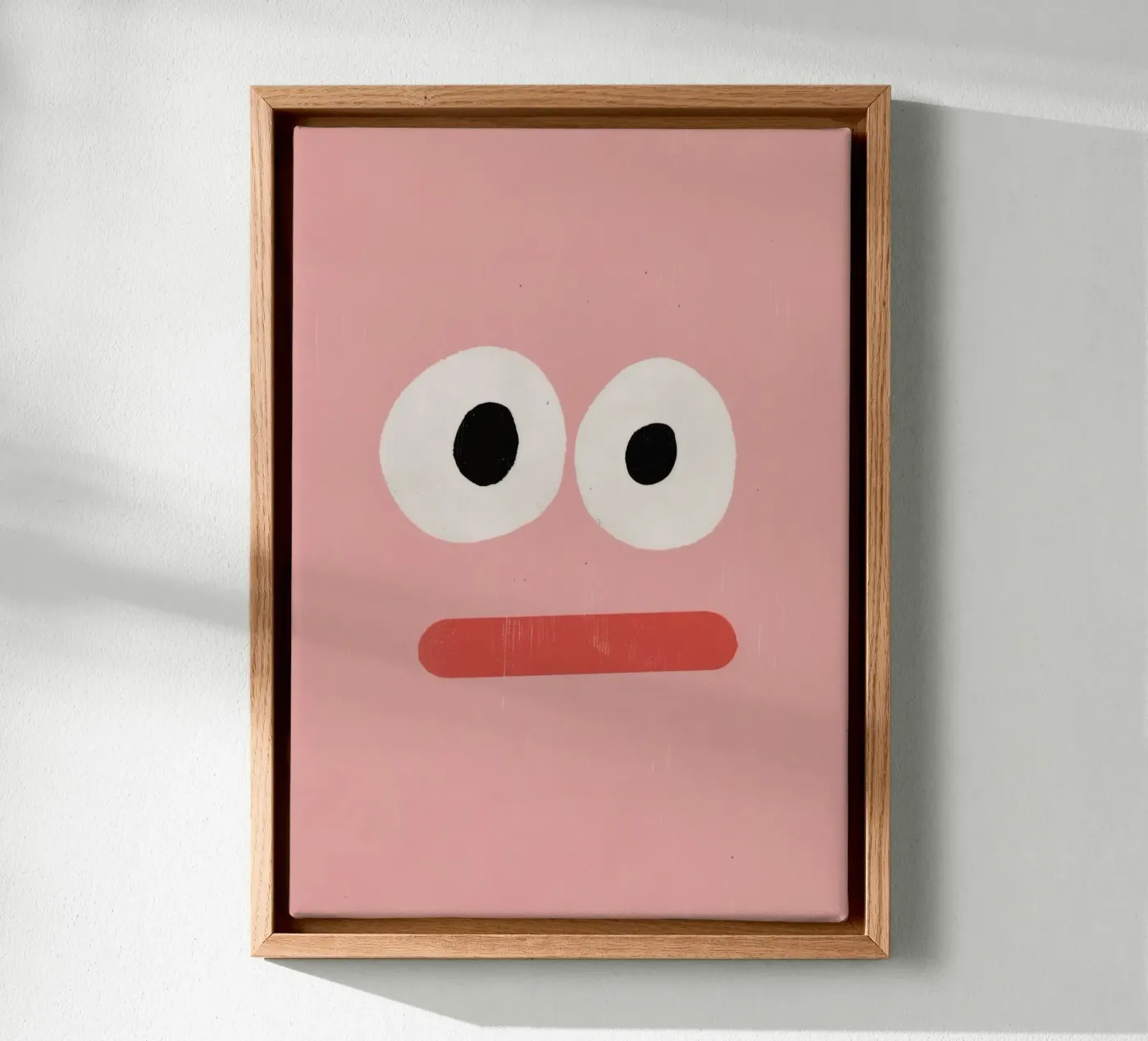 Funky Face canvas by treechild