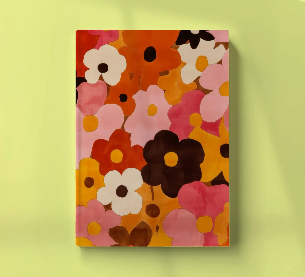 Vintage Flower Pattern notebook by treechild
