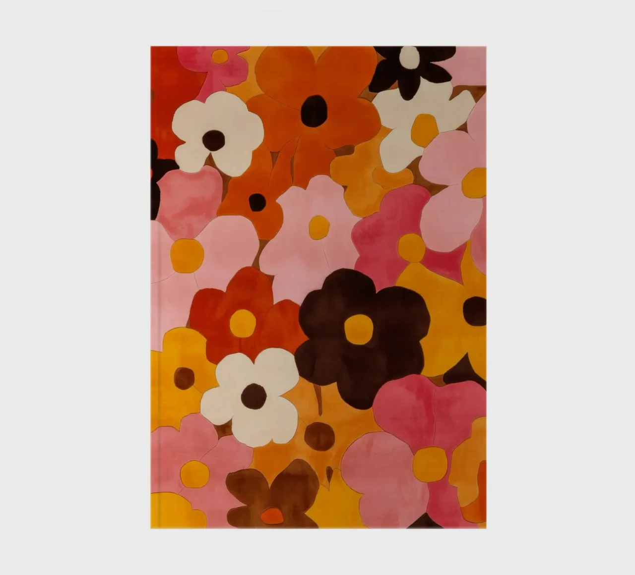 Vintage Flower Pattern notebook by treechild