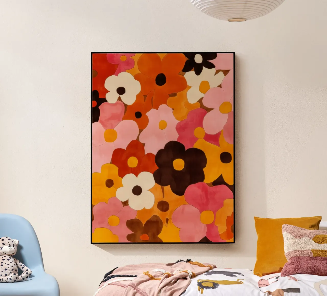 Vintage Flower Pattern plexiglass da treechild