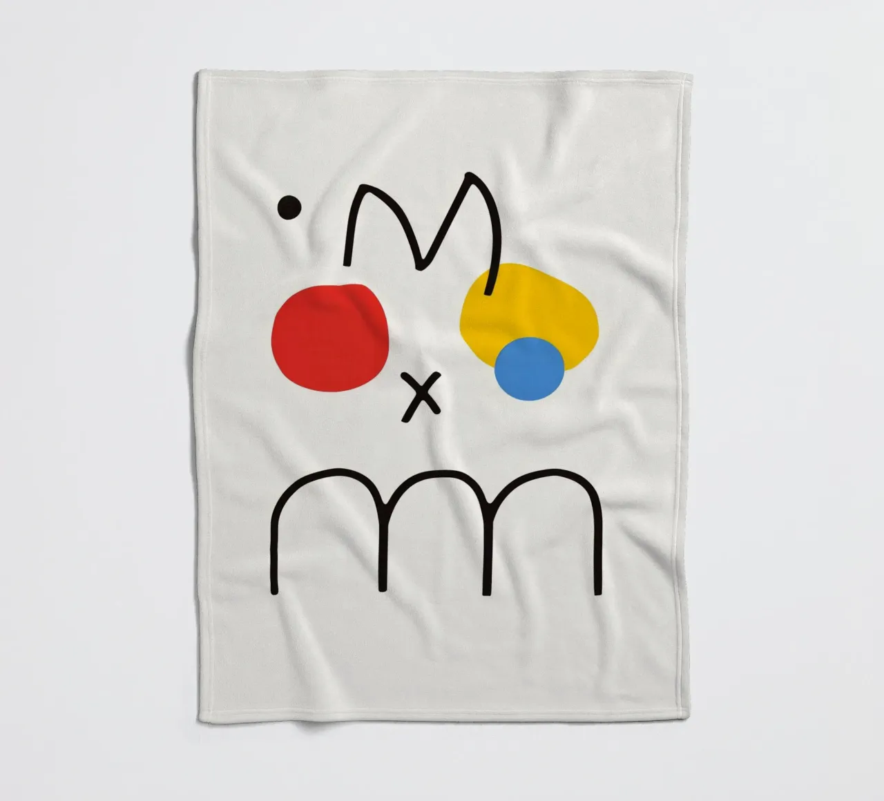 M For Miro coperta in pile da treechild