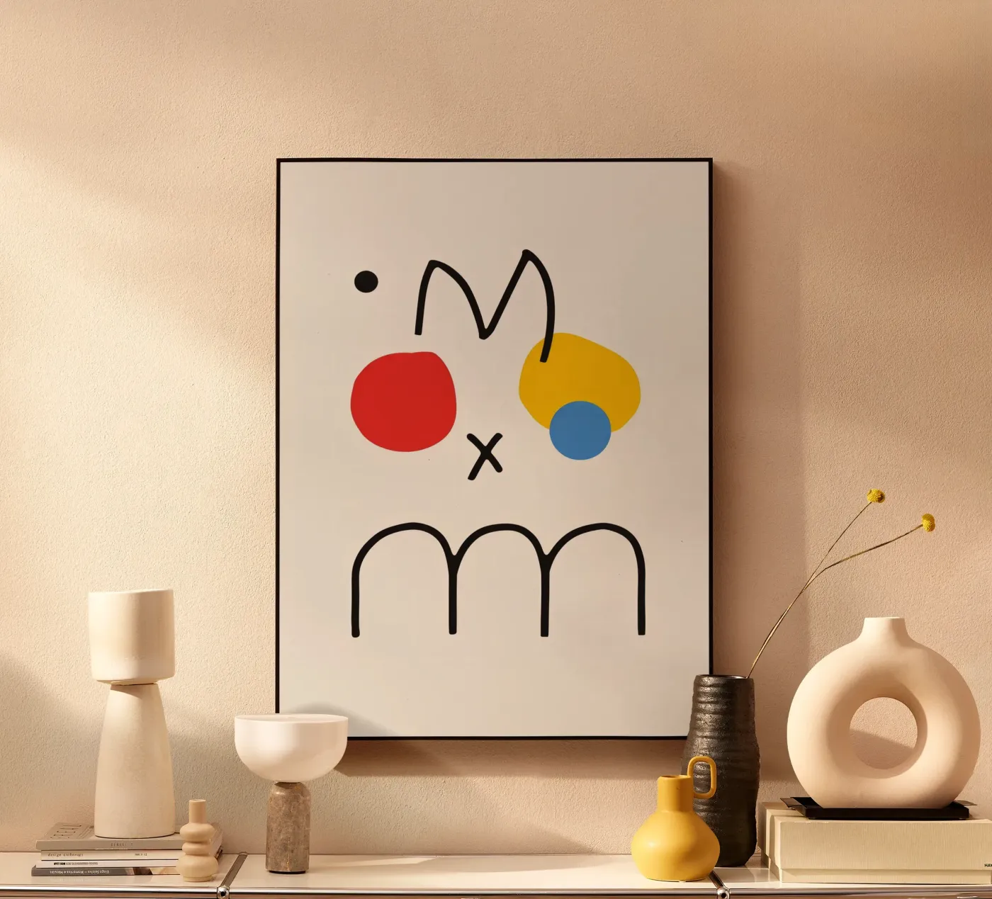 M For Miro acrylic glass by treechild