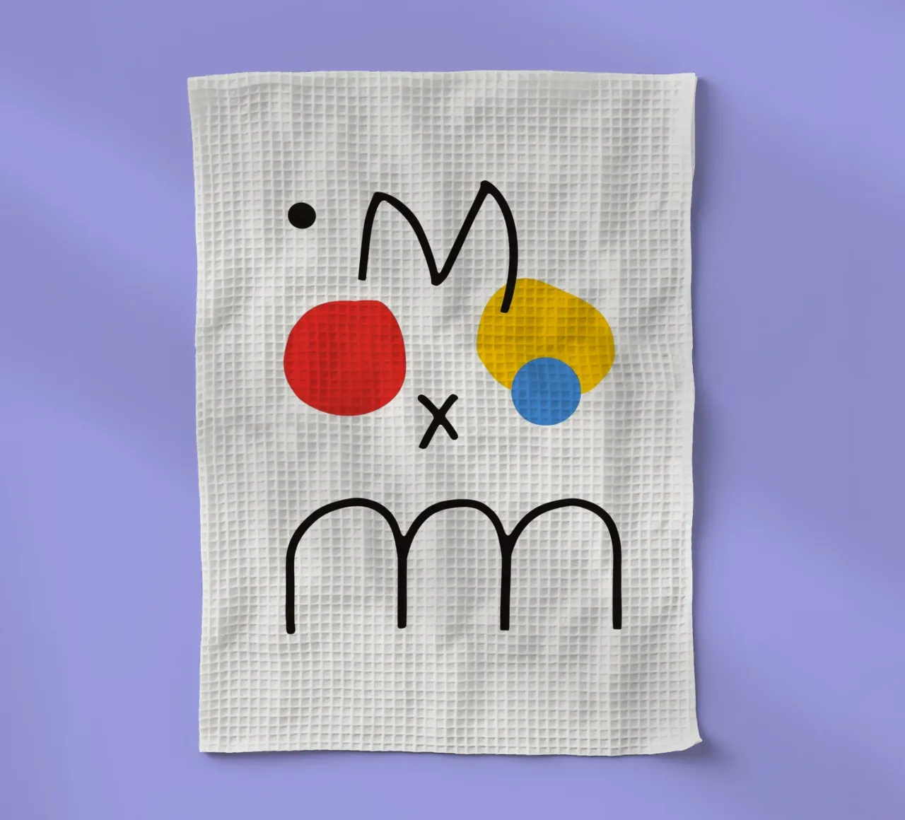 M For Miro canovaccio da cucina da treechild