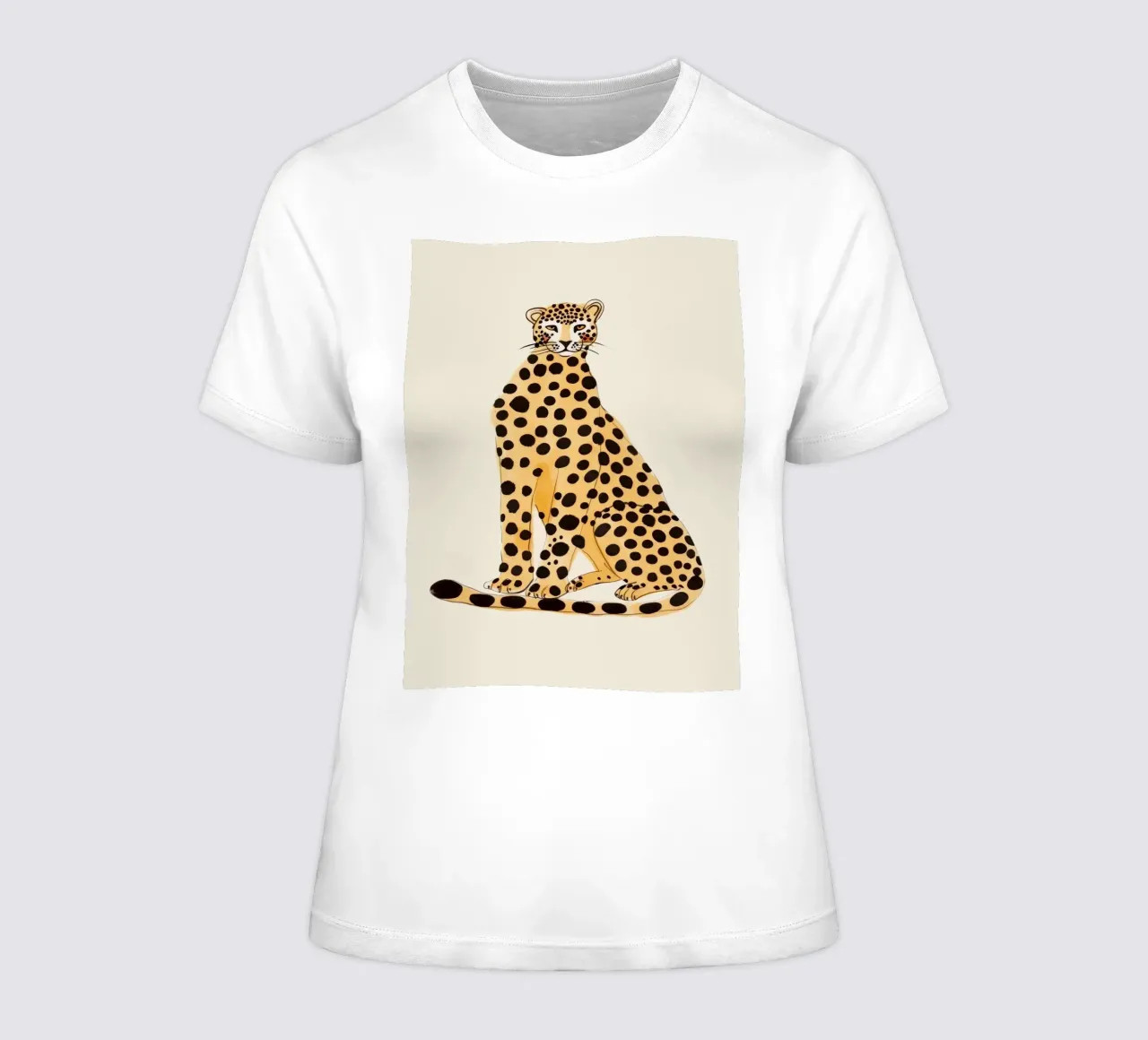 Sitting Leo Frauen T-Shirt von treechild