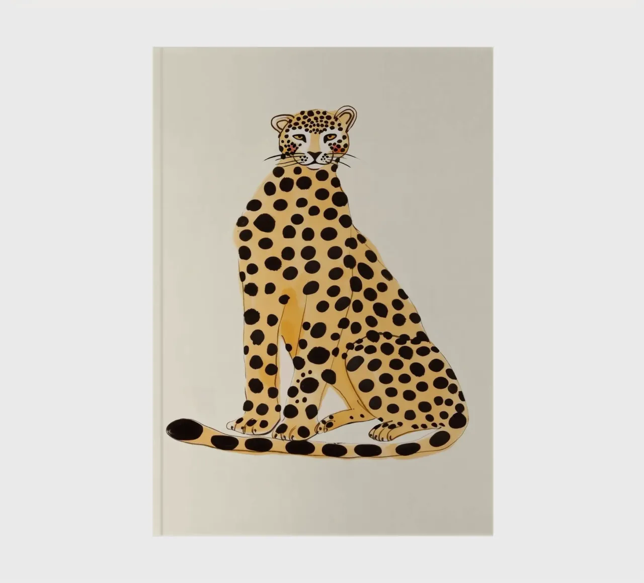 Sitting Leo notebook by treechild
