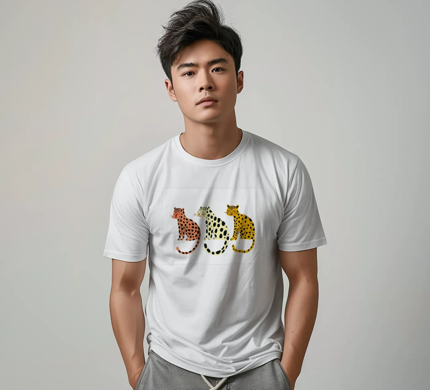 Three Leo`s t-shirt da treechild