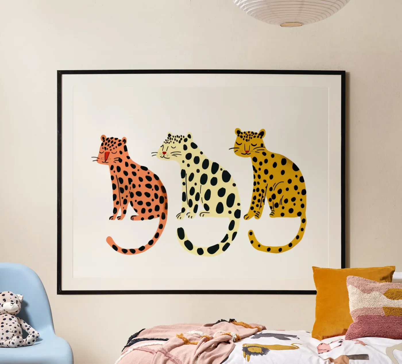 Three Leo`s Poster von treechild
