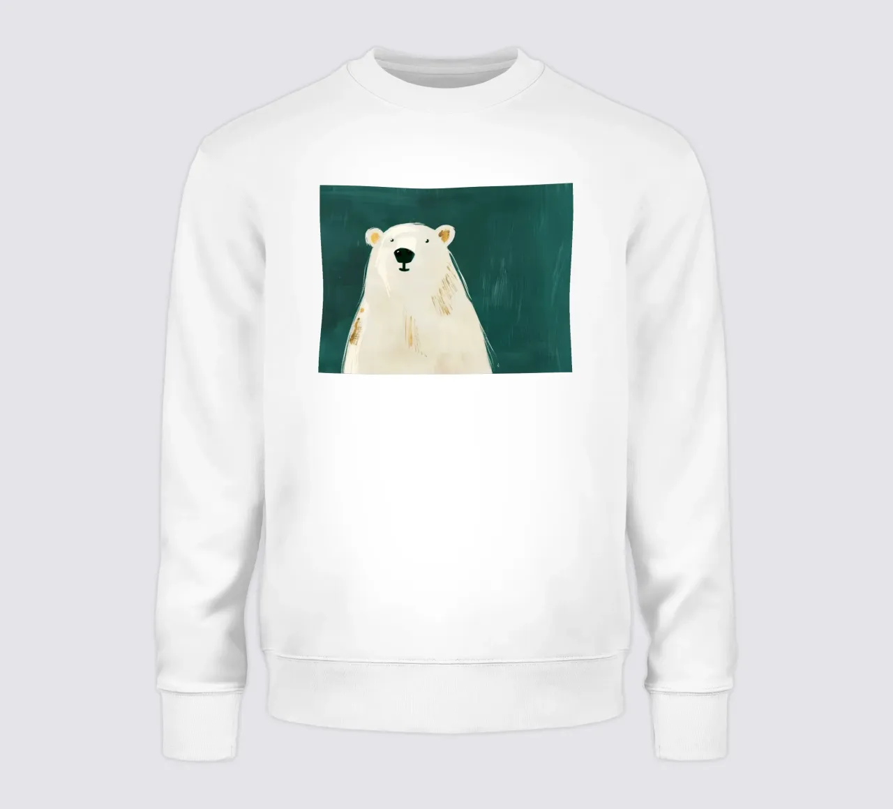 Polar Bear felpa da treechild