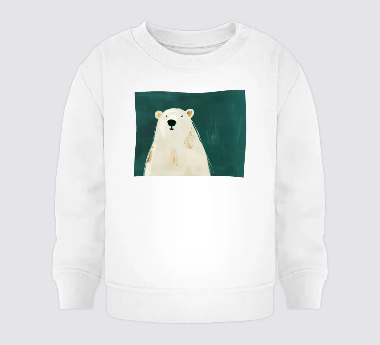 Polar Bear felpa neonato da treechild