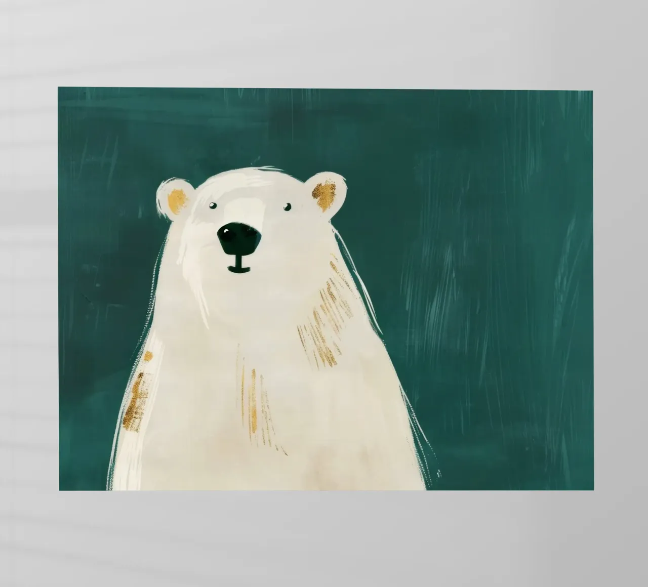 Polar Bear pellicola backlit da treechild