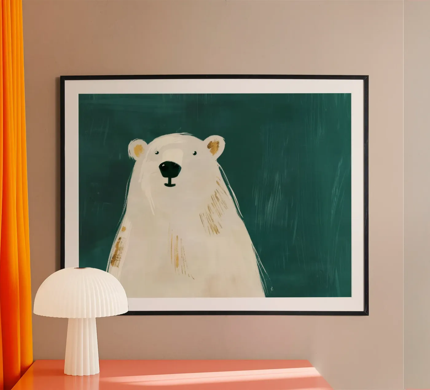 Polar Bear poster van treechild
